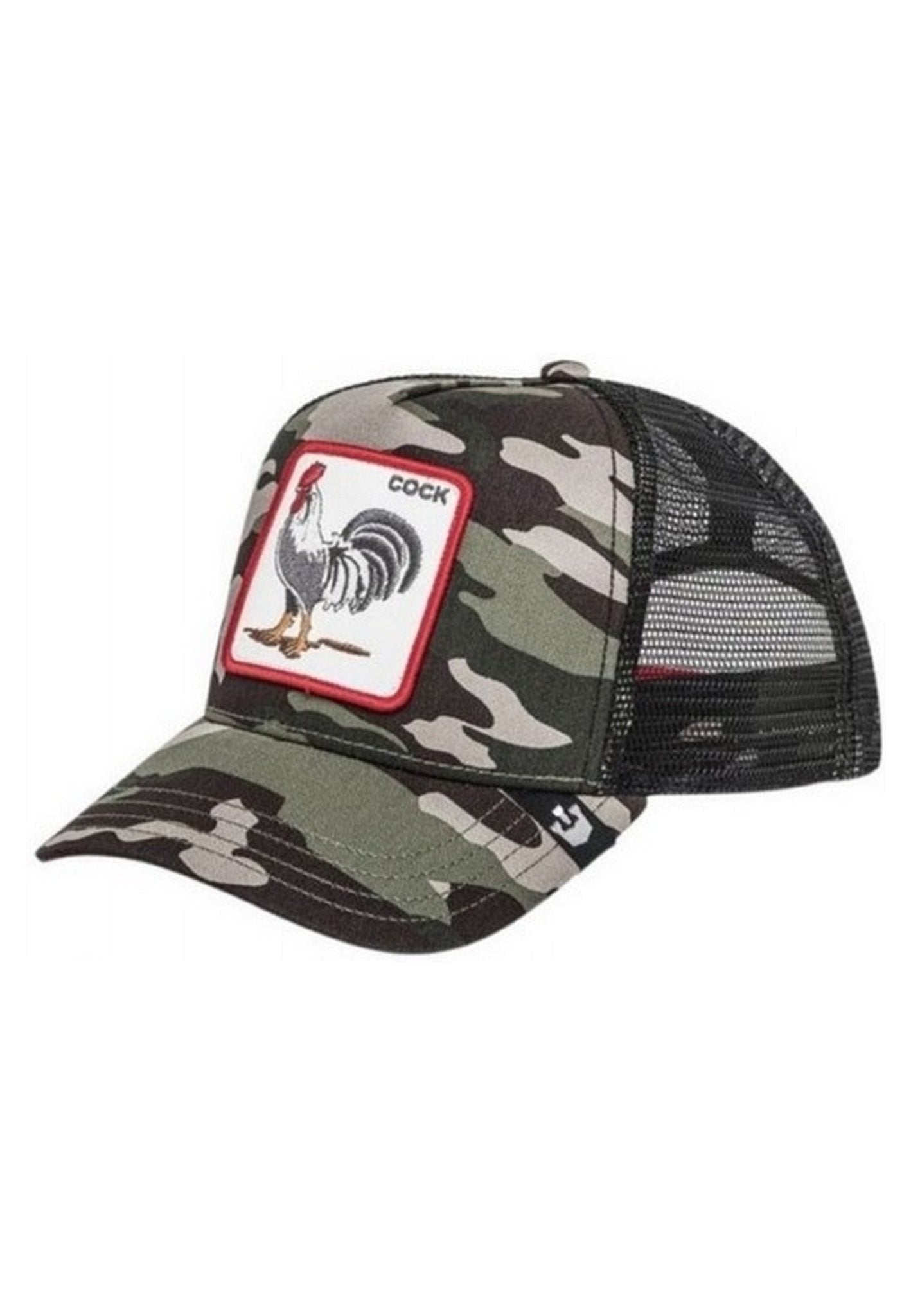 GORRA GOORIN VERDE CAMUFLAJE THE ROOSTER TRUCKER - AREA ZERO