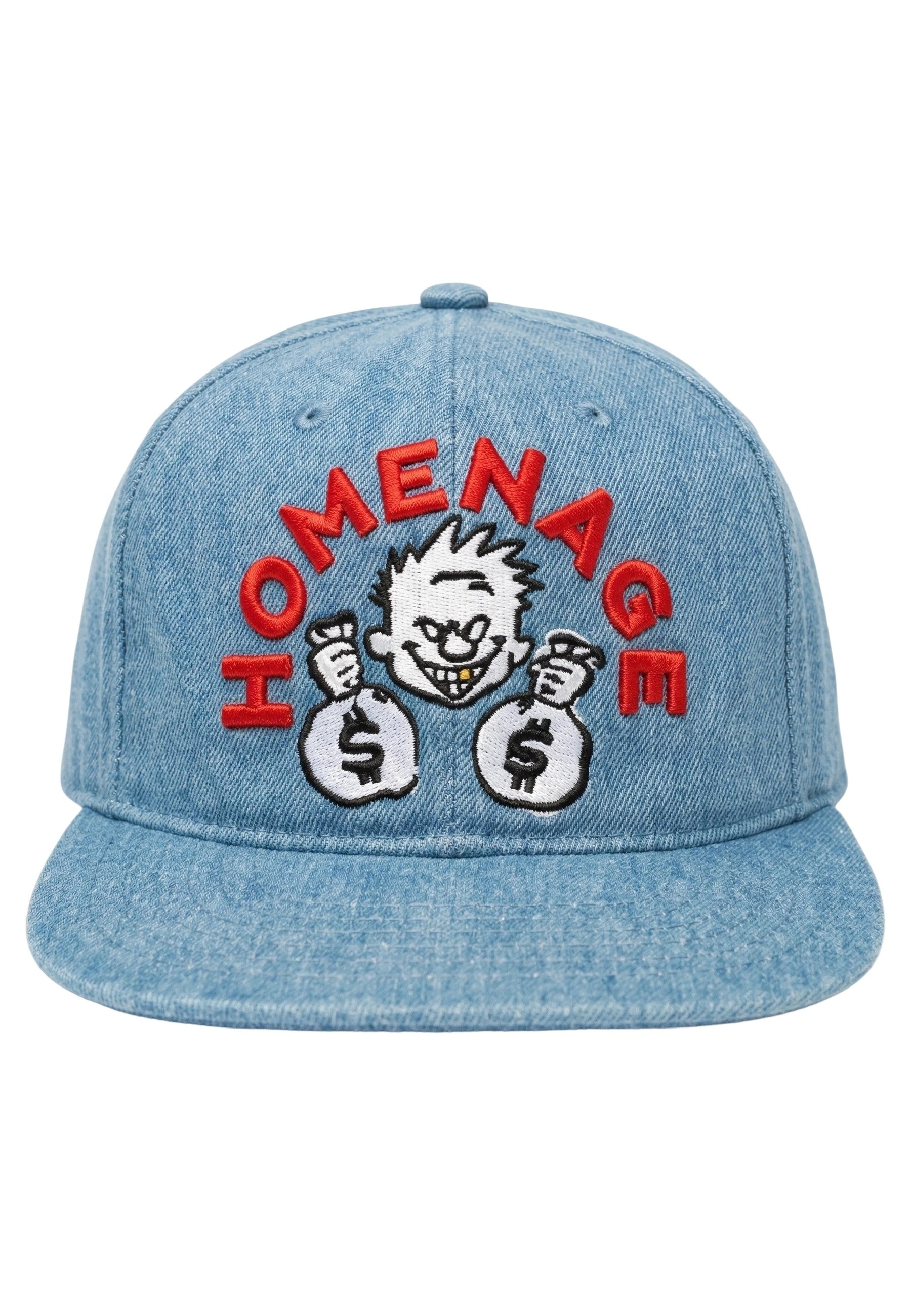 GORRA HOMENAGE DEMIN MONEY MUSIC IDENTITY THE SNAP SHAPE