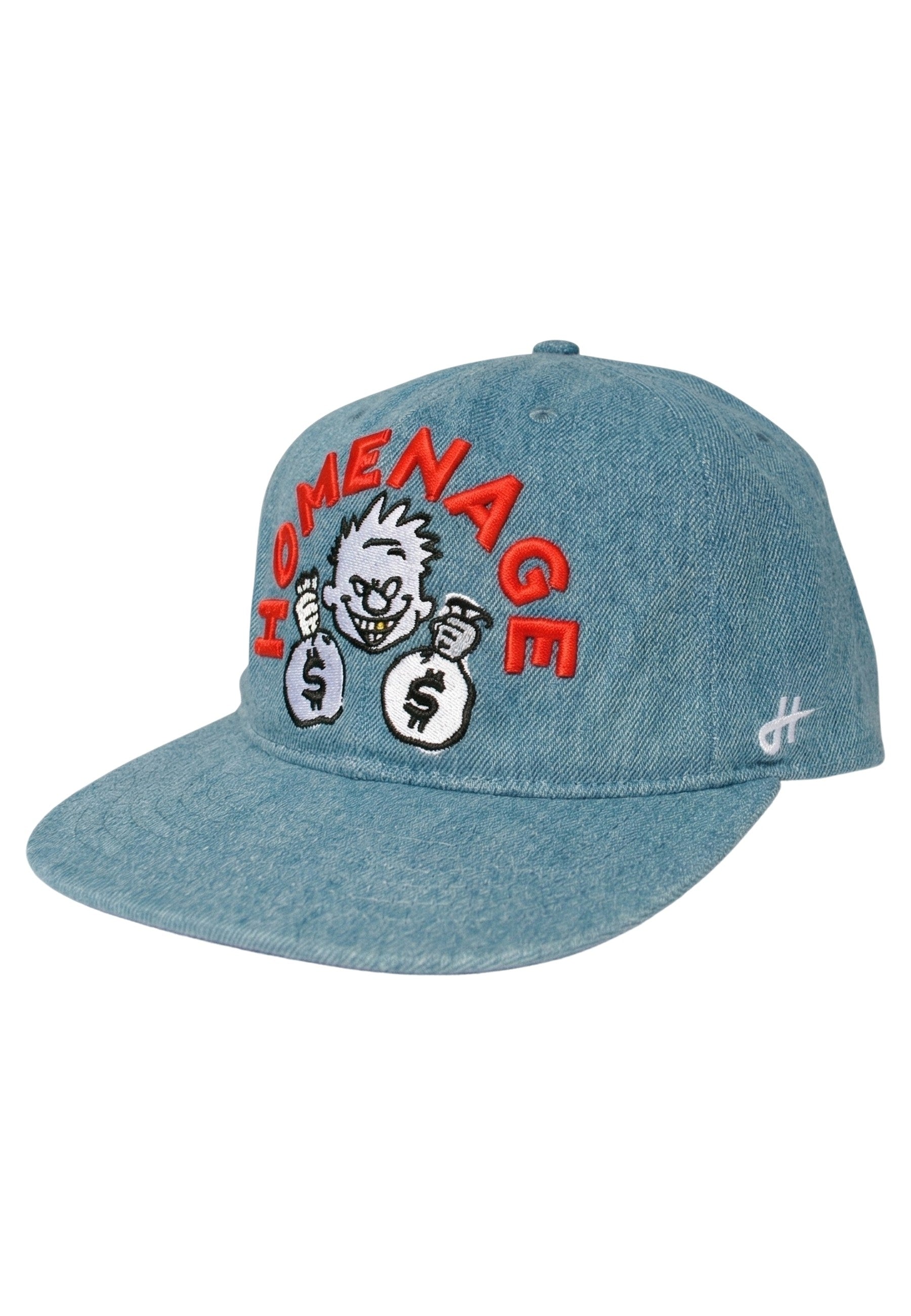 GORRA HOMENAGE DEMIN MONEY MUSIC IDENTITY THE SNAP SHAPE