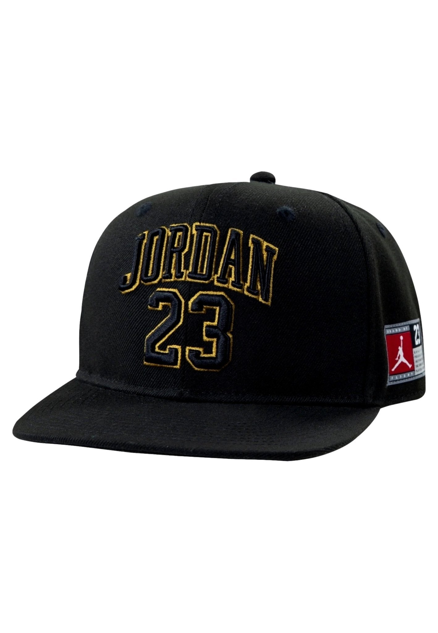 GORRA JORDAN NEGRA/ORO JUNIOR JAN FLATBRIM CAP - AREA ZERO