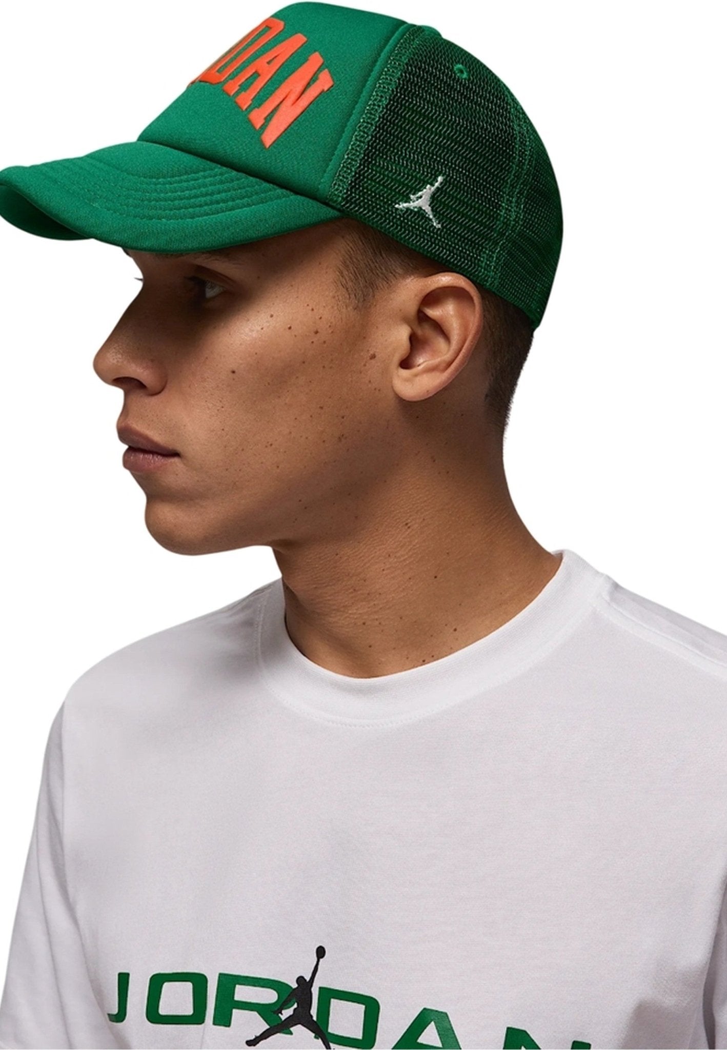 GORRA JORDAN VERDE FOAM LOGO TRUCKER CAP - AREA ZERO