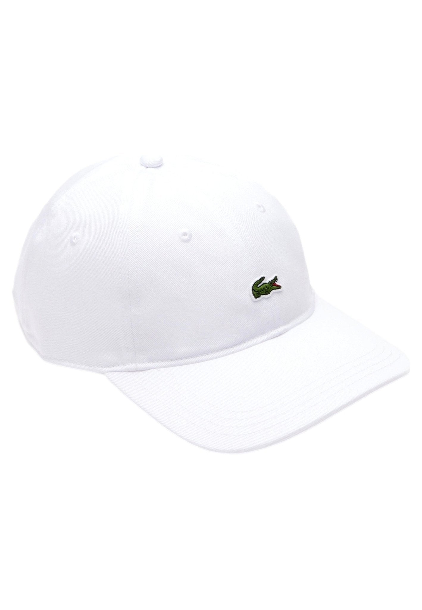 GORRA LACOSTE BLANCA SMALL LOGO UNSTRUCTURED CAP - AREA ZERO