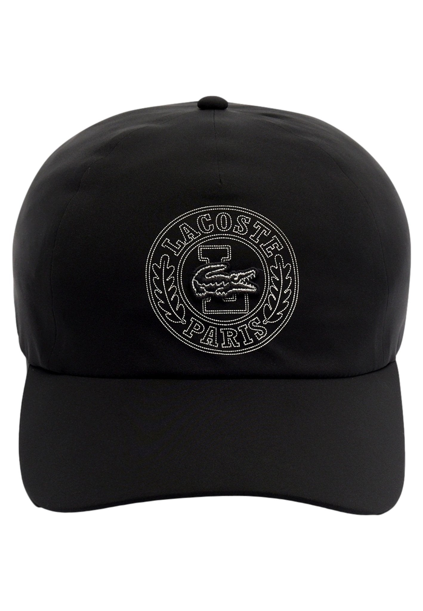 GORRA LACOSTE NEGRA TENNIS WATERPROOF CAP - AREA ZERO