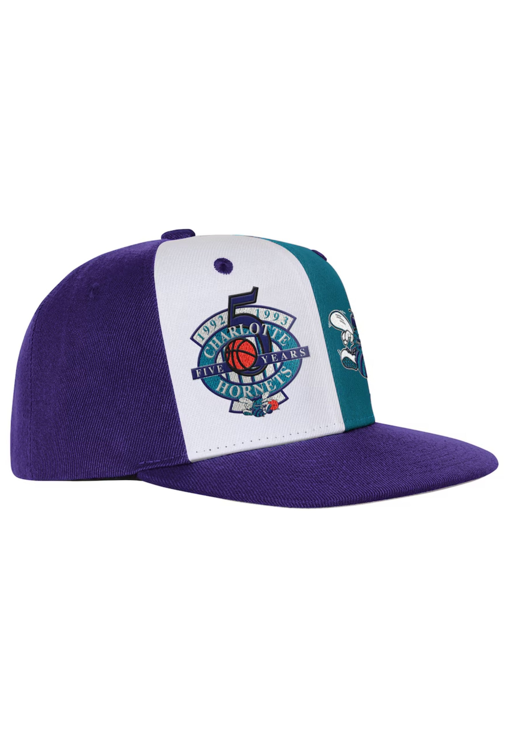 GORRA MITCHELL & NESS BLANCA HORNETS DUO FRONT SNAPBACK