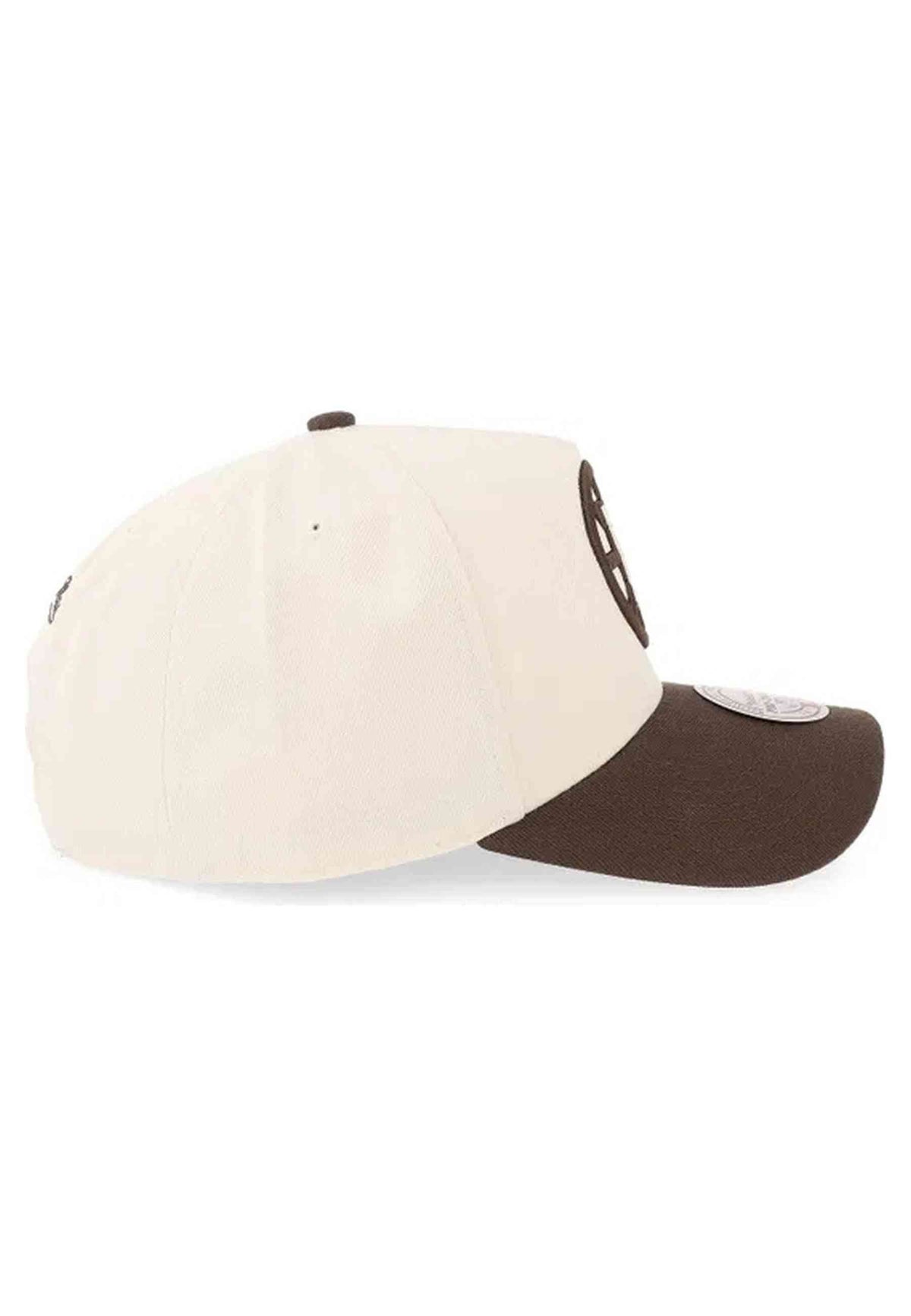 GORRA MITCHELL & NESS CRUDA BOSTON BRUINS BROWN & CREAM SNAPBACK