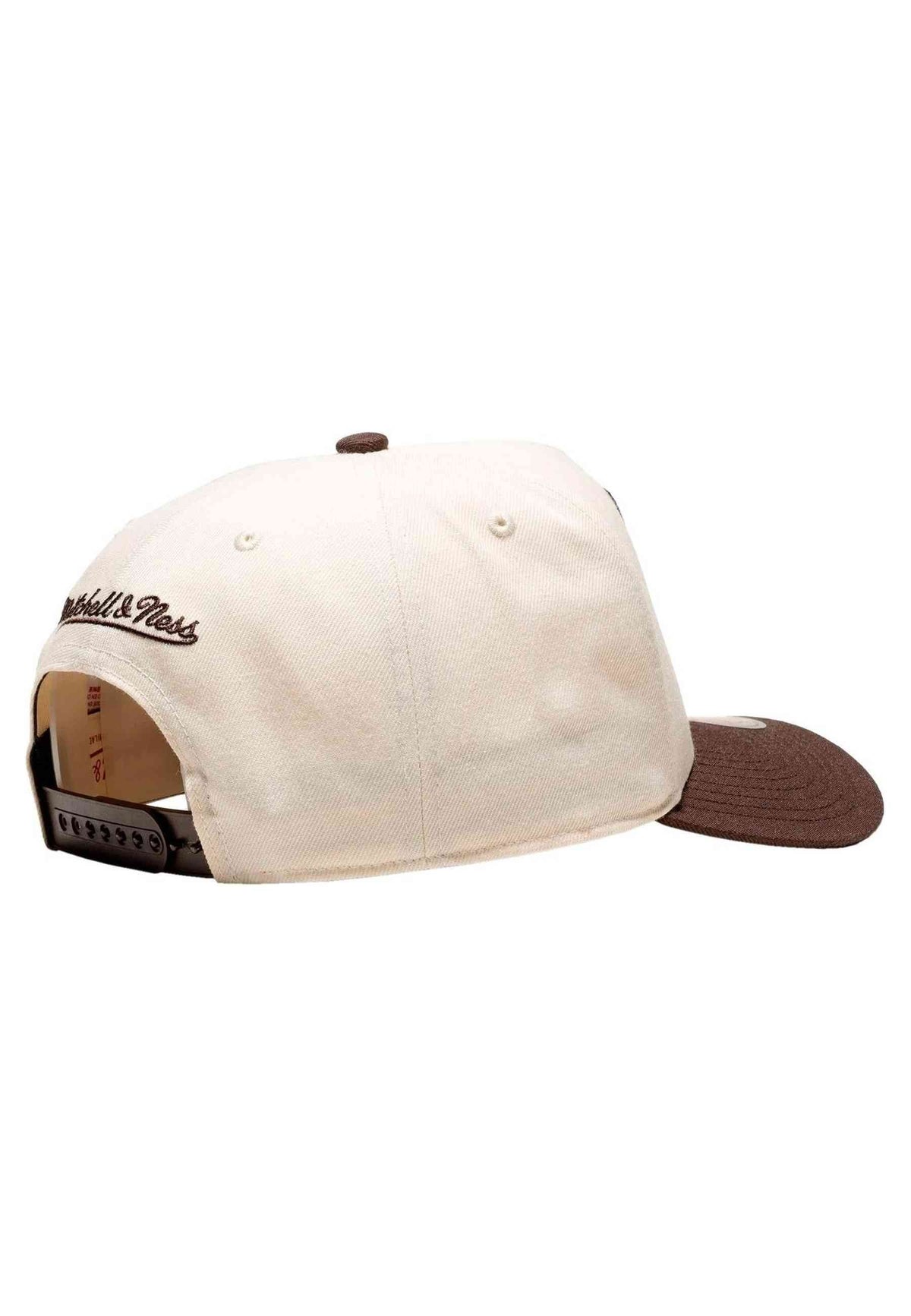 GORRA MITCHELL & NESS CRUDA CHICAGO BULLS BROWN & CREAM PRO SNAPBACK