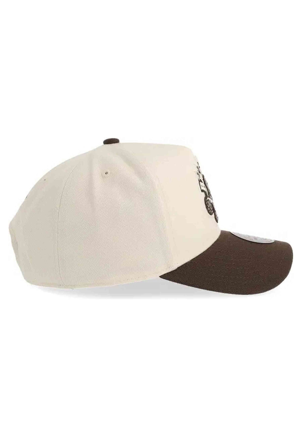 GORRA MITCHELL & NESS CRUDA TORONTO RAPTORS BROWN & CREAM PRO SNAPBACK