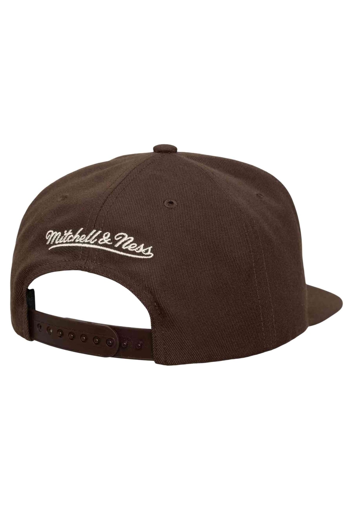 GORRA MITCHELL & NESS MARRON BOSTON CELTICS BROWN & CREAM SNAPBACK