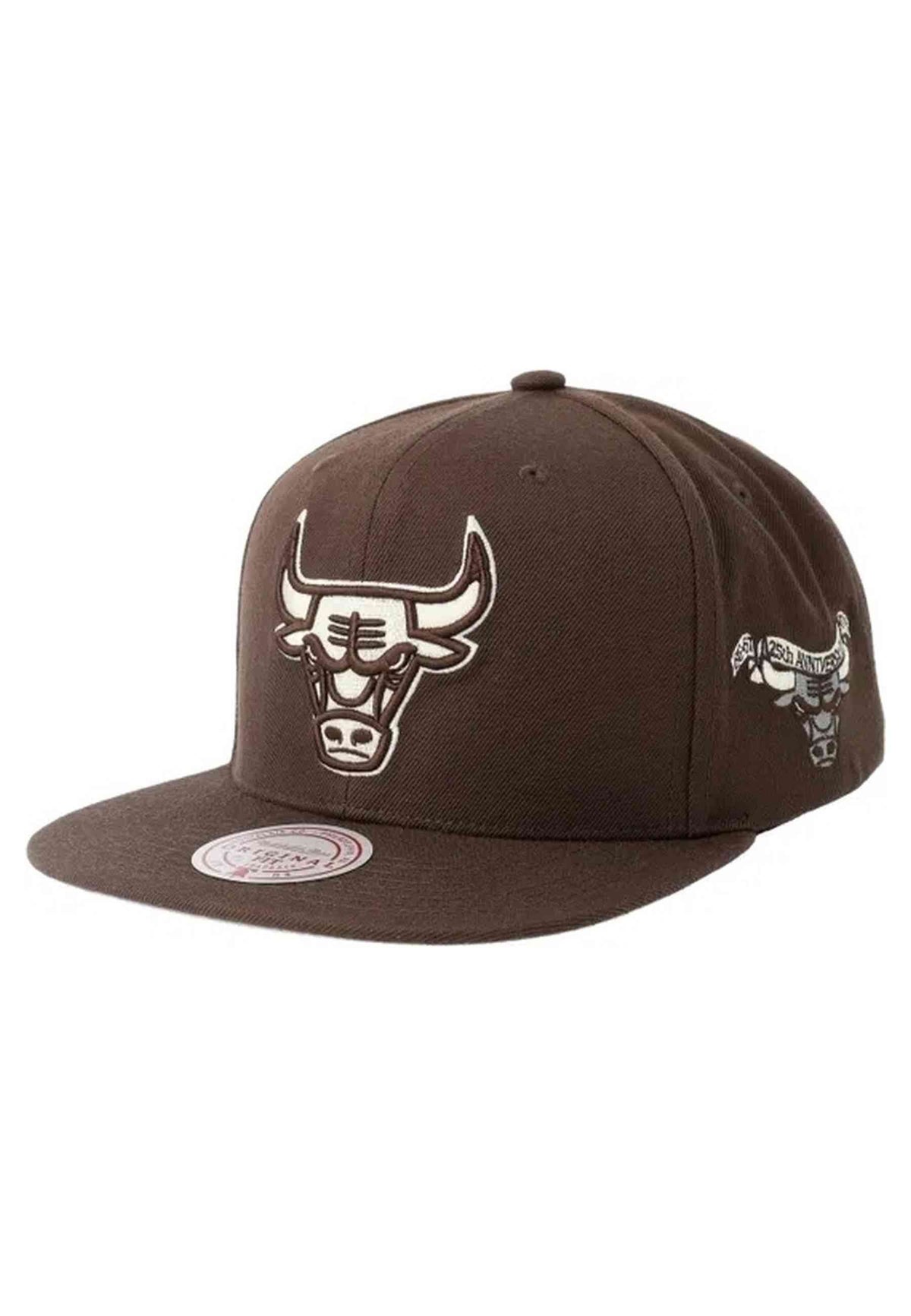 GORRA MITCHELL & NESS MARRON CHICAGO BULLS BROWN & CREAM SNAPBACK