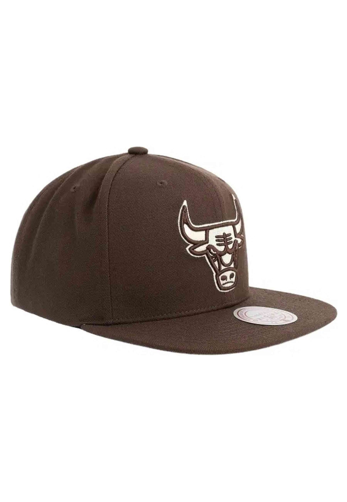 GORRA MITCHELL & NESS MARRON CHICAGO BULLS BROWN & CREAM SNAPBACK