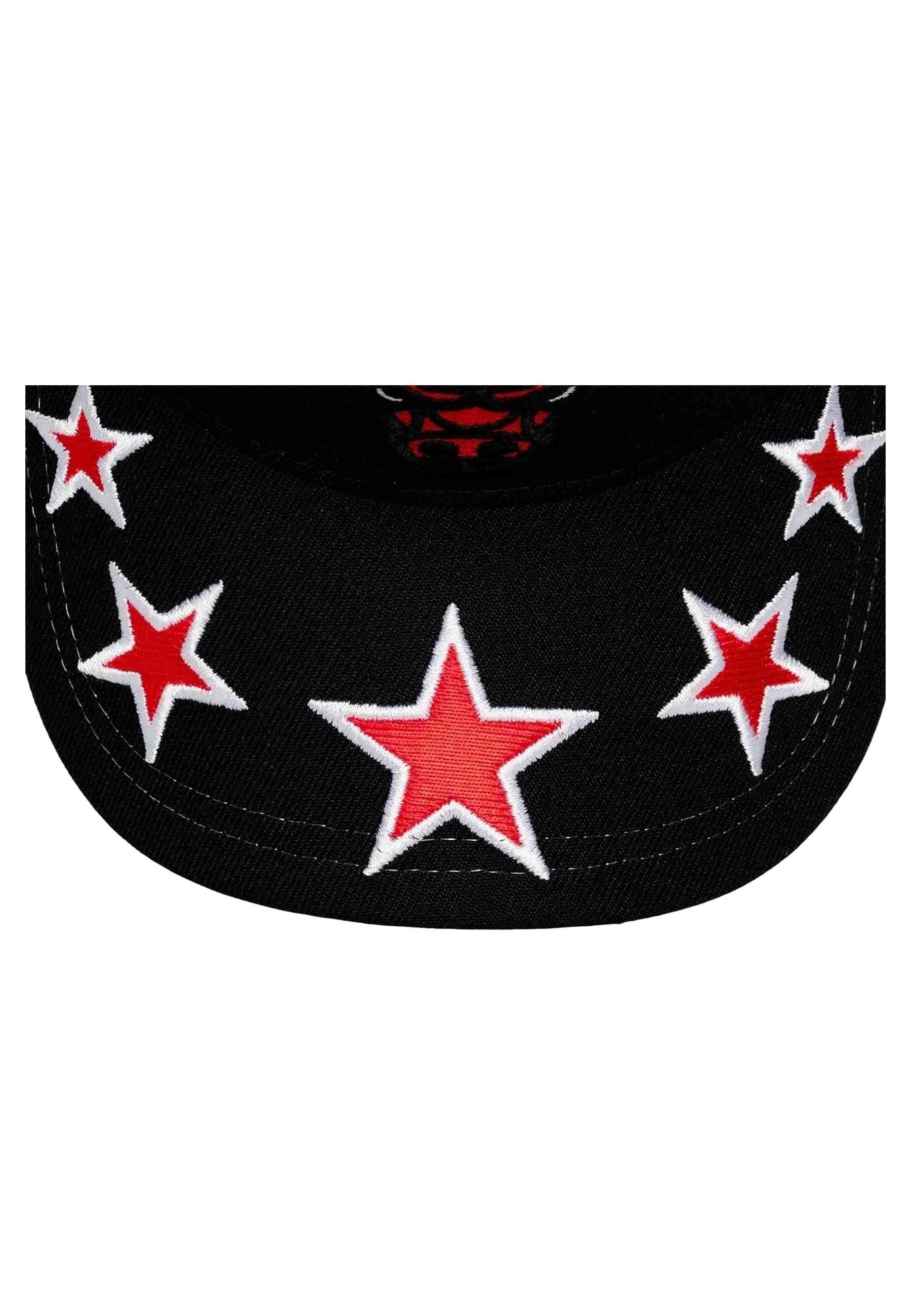 GORRA MITCHELL & NESS NEGRA BULLS NBA SHINNING STARS PRO SNAPBACK
