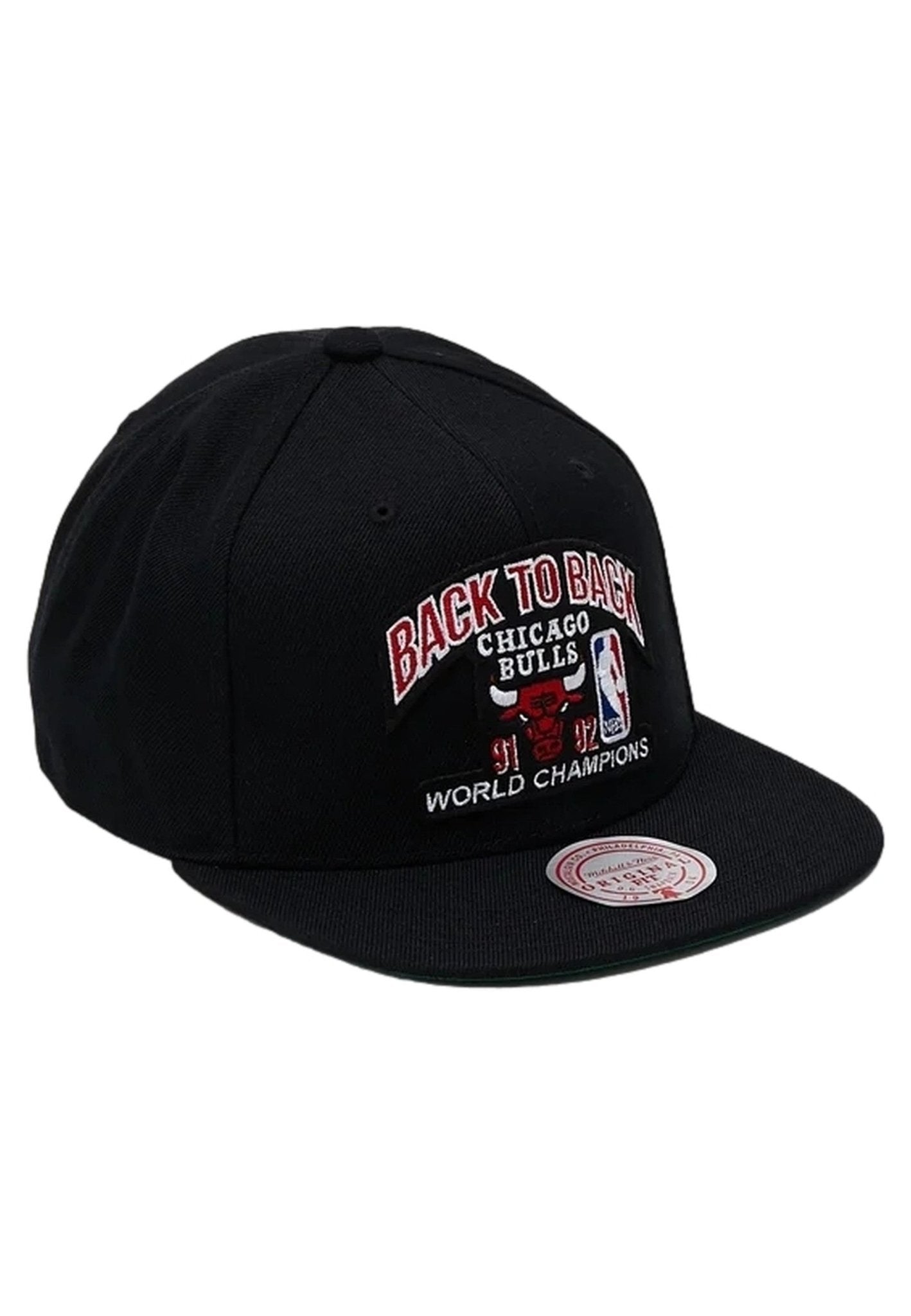 GORRA MITCHELL & NESS NEGRA BULLS 91/92 B2B CHAMPS SNAPBACK HWC - AREA ZERO