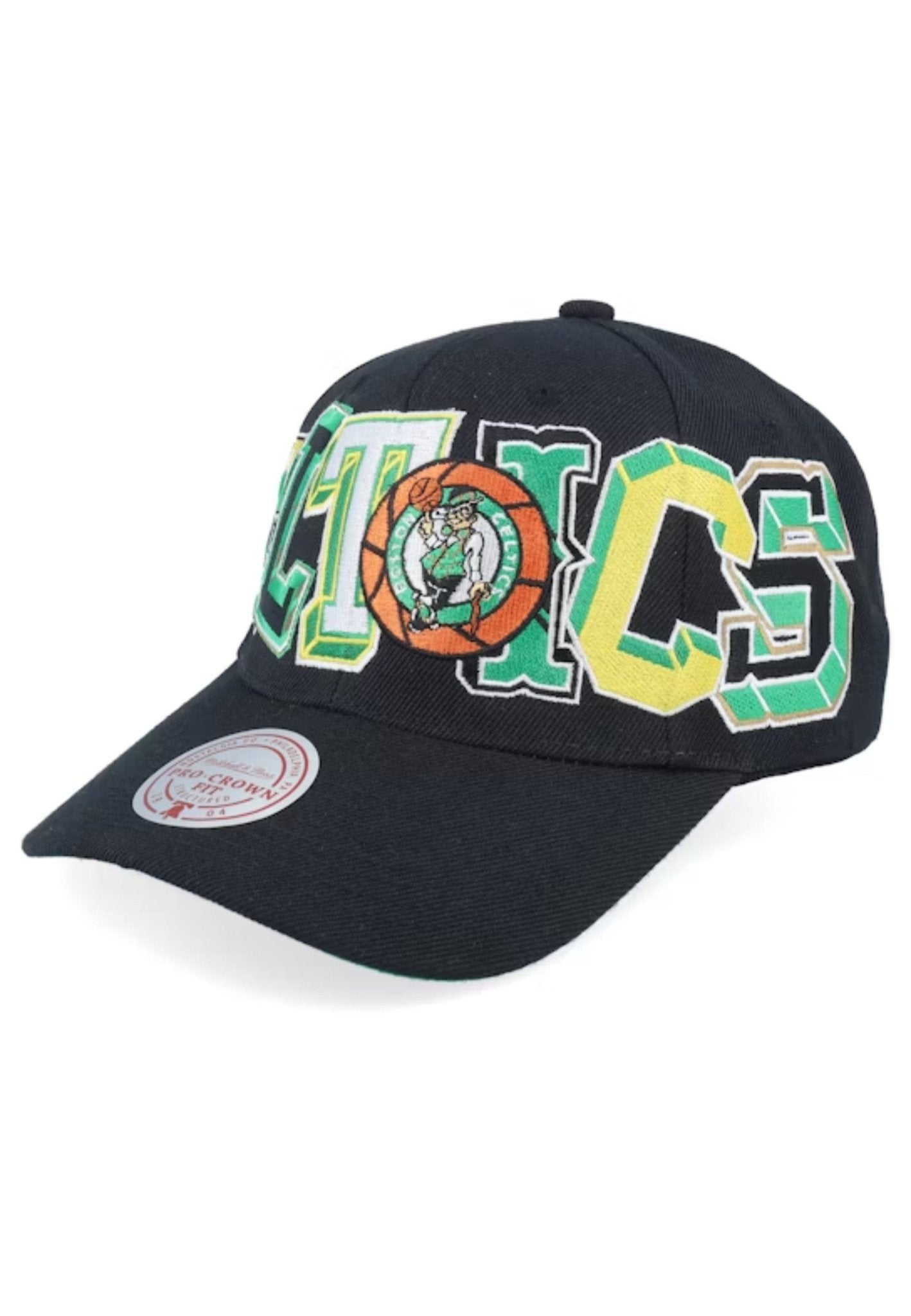GORRA MITCHELL & NESS NEGRA CELTICS HYPER TYPE PRO SNAPBACK - AREA ZERO