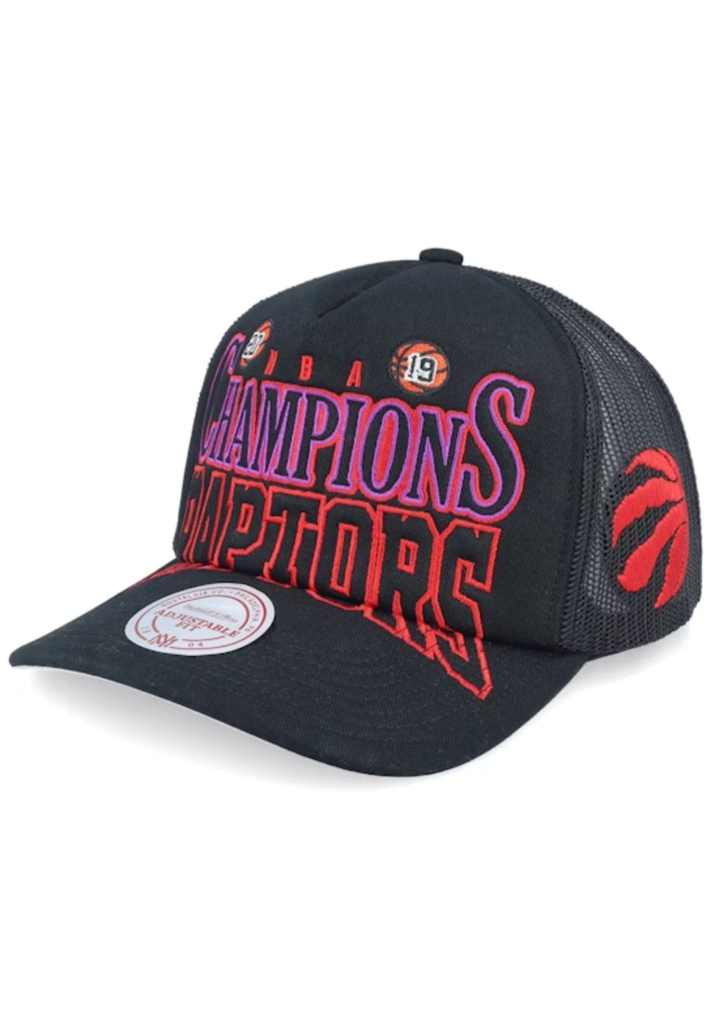 GORRA MITCHELL & NESS NEGRA TORONTO RAPTORS BIG CHAMP TRUCKER CAP - AREA ZERO