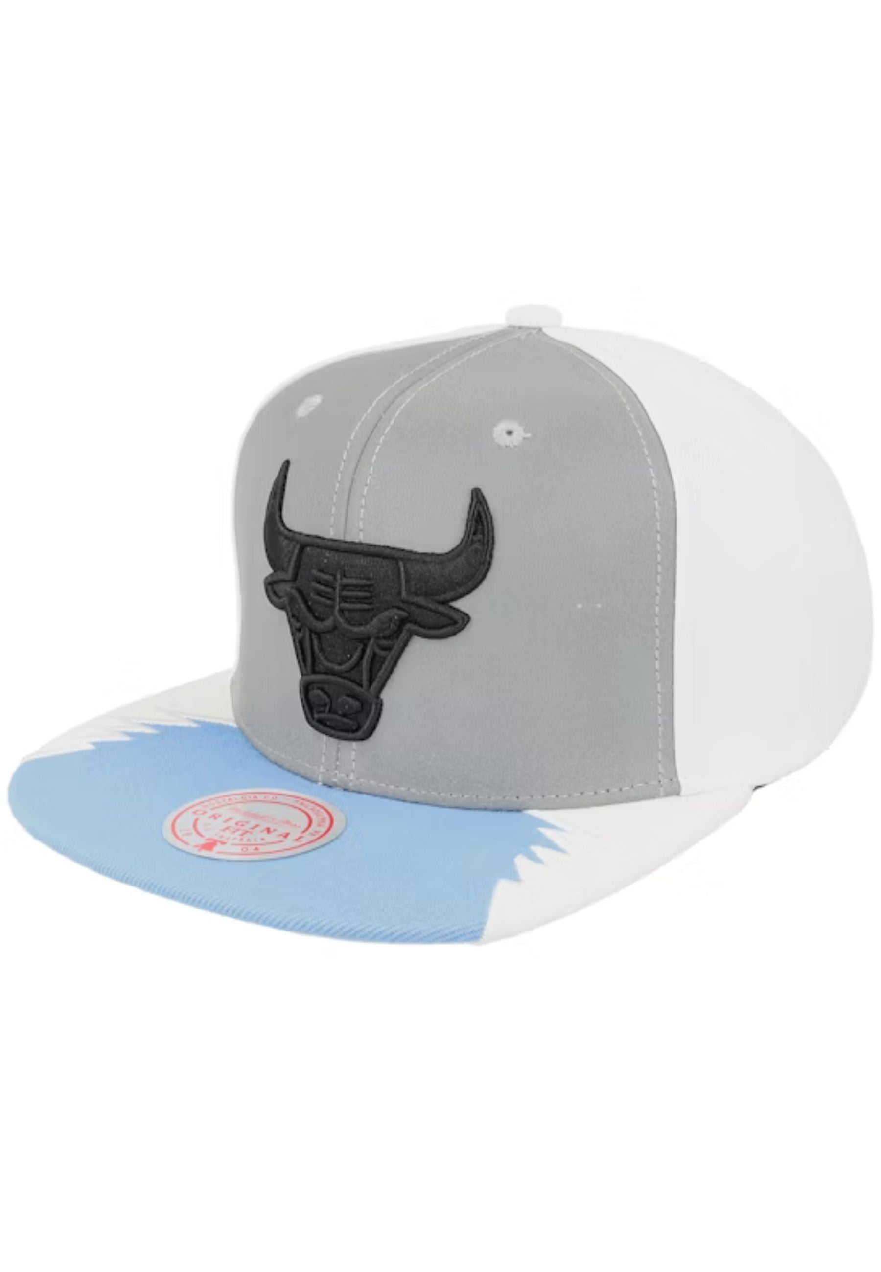 GORRA MITCHELL & NESS BLANCA/AZUL BULLS DAY FIVE SNAPBACK