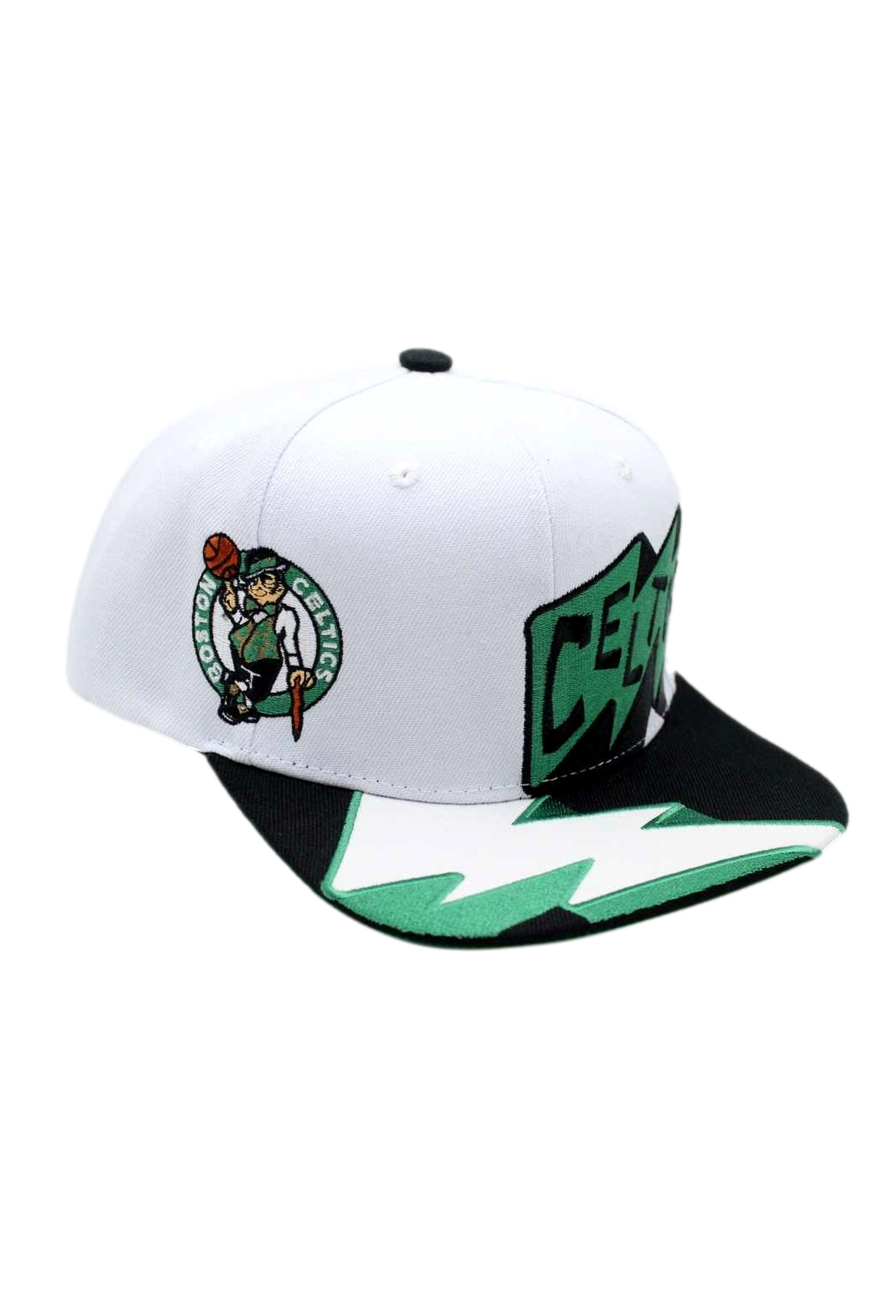 GORRA MITCHELL & NESS BLANCA CELTICS FASTIME SNAPBACK