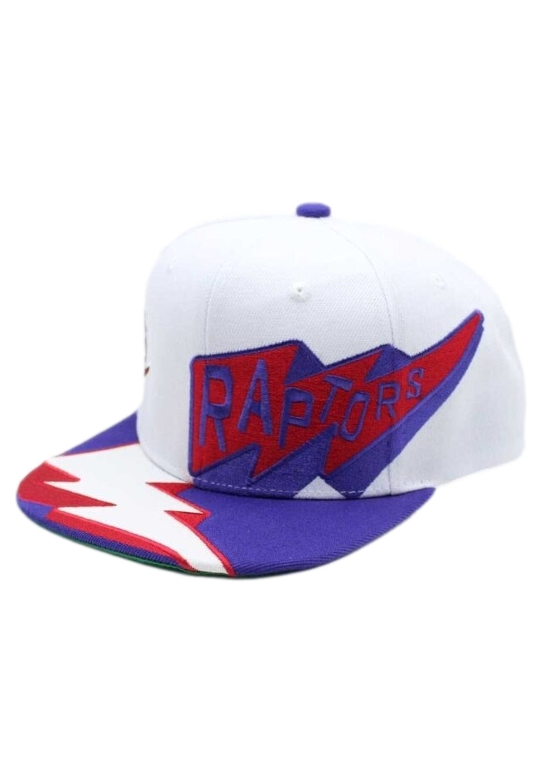 GORRA MITCHELL & NESS BLANCA RAPTORS FASTIME SNAPBACK