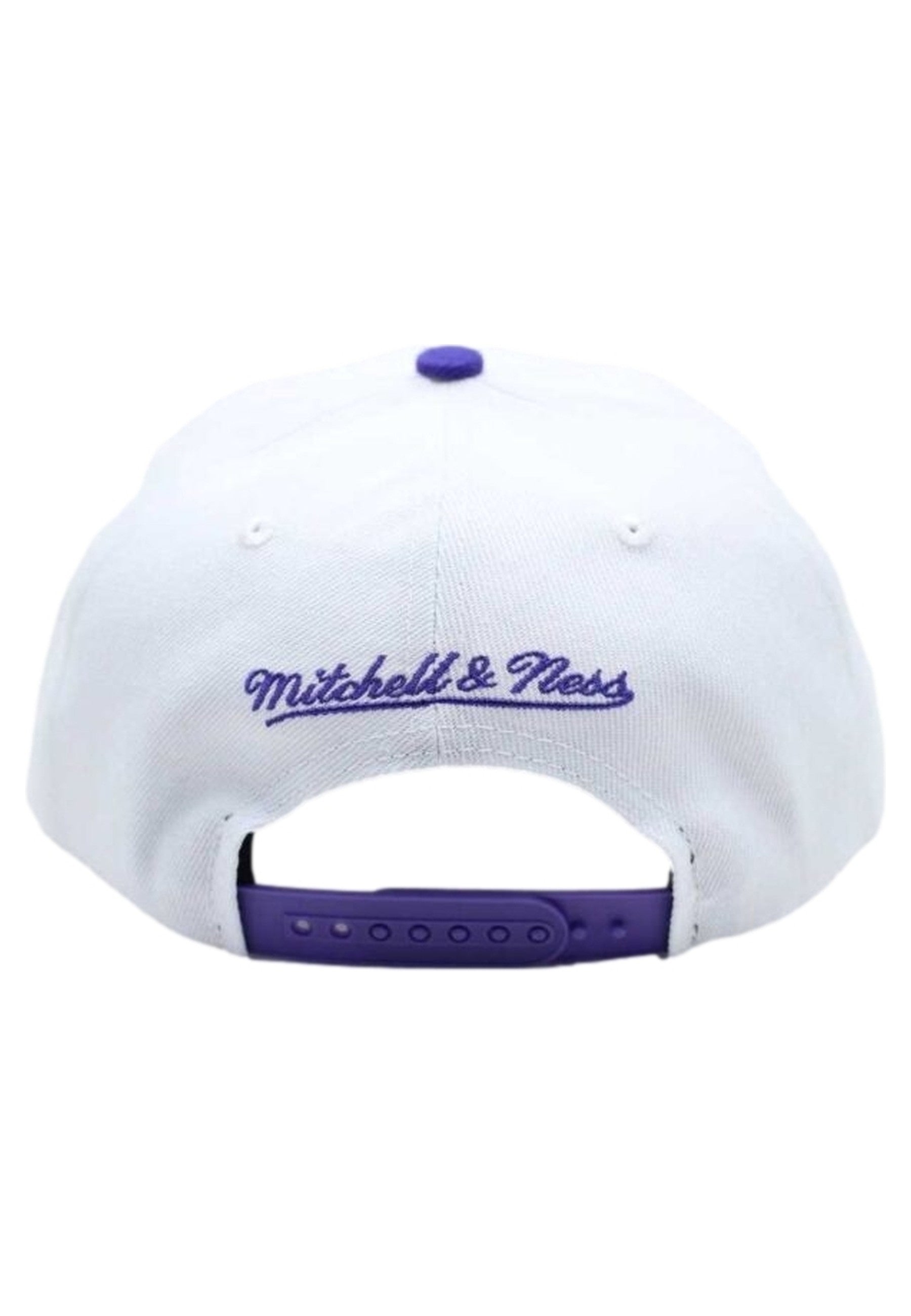 GORRA MITCHELL & NESS BLANCA RAPTORS FASTIME SNAPBACK