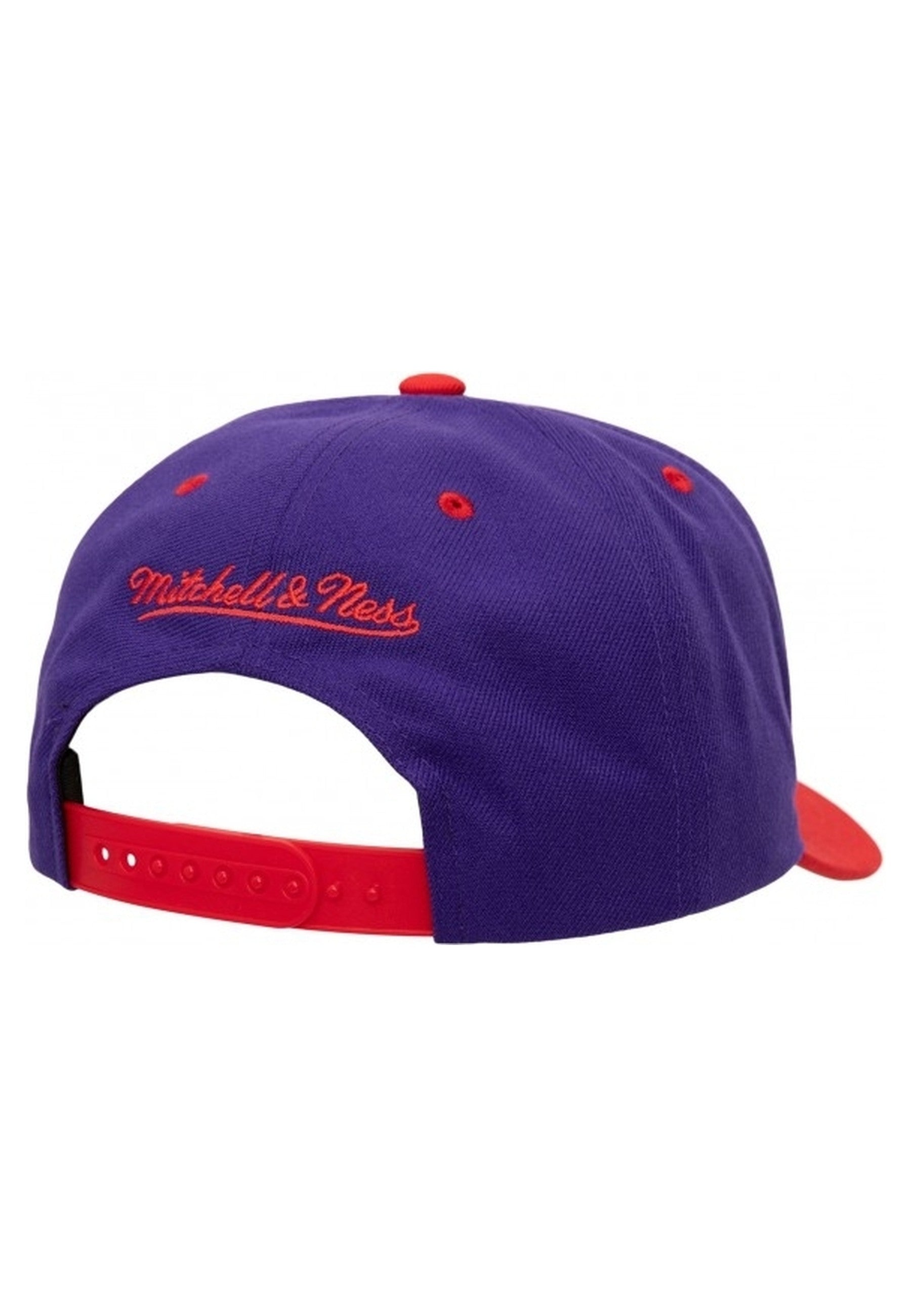 GORRA MITCHELL & NESS MORADA RAPTORS ALL IN 2.0 PRO SNAPBACK