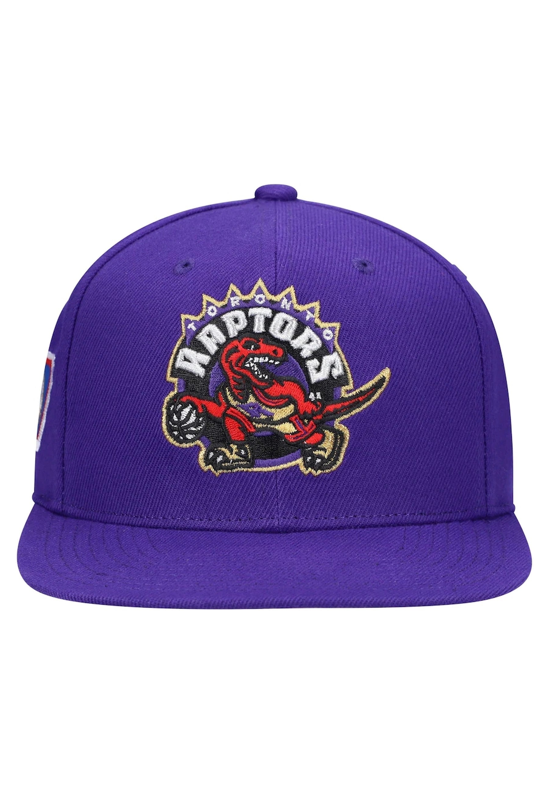 GORRA MITCHELL & NESS MORADA RAPTORS TEAM GROUND 2.0 HWC SNAPBACK