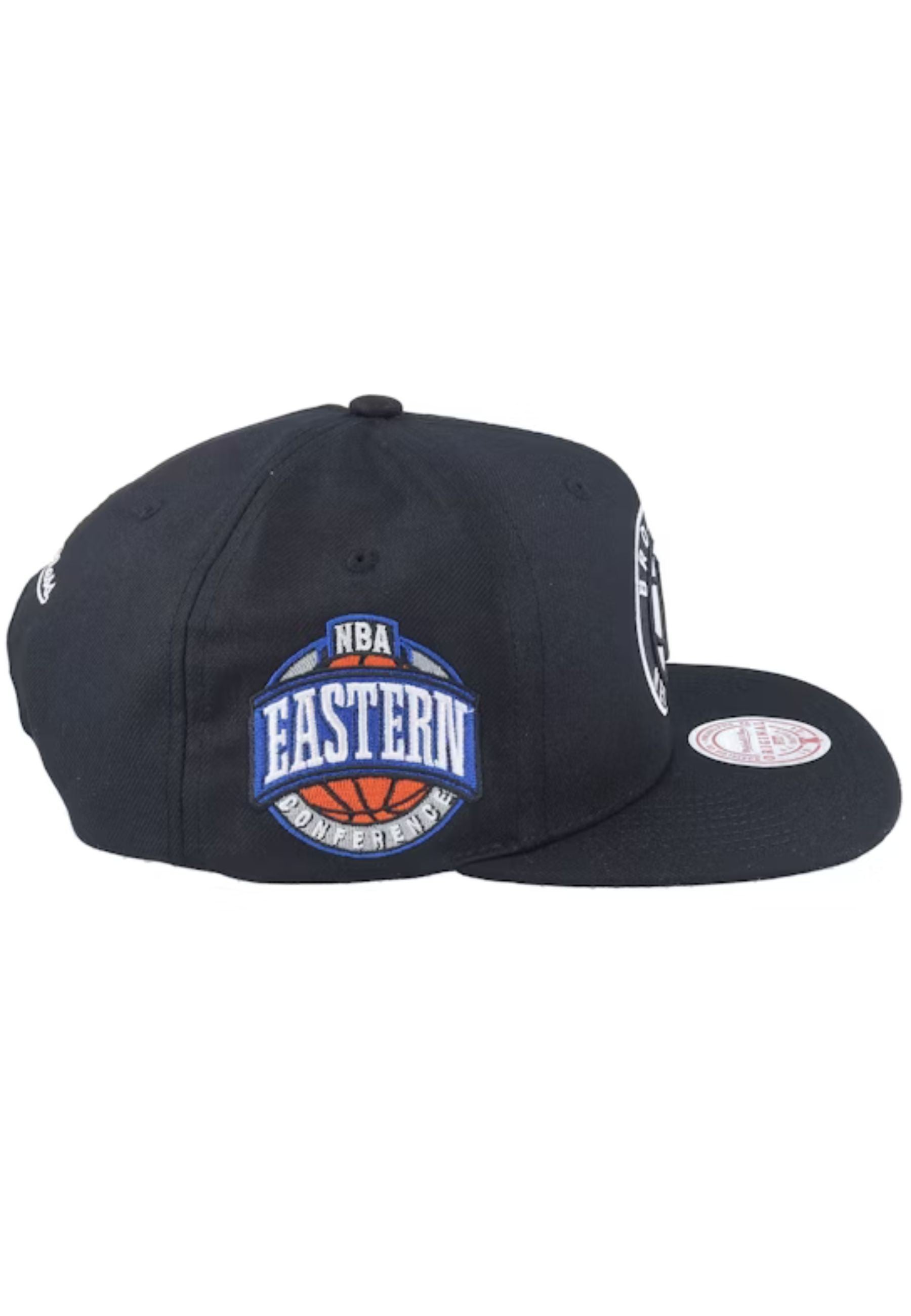 GORRA MITCHELL & NESS NEGRA BROOKLIN NETS CONFERENCE SIDE PATCH SNAPBACK