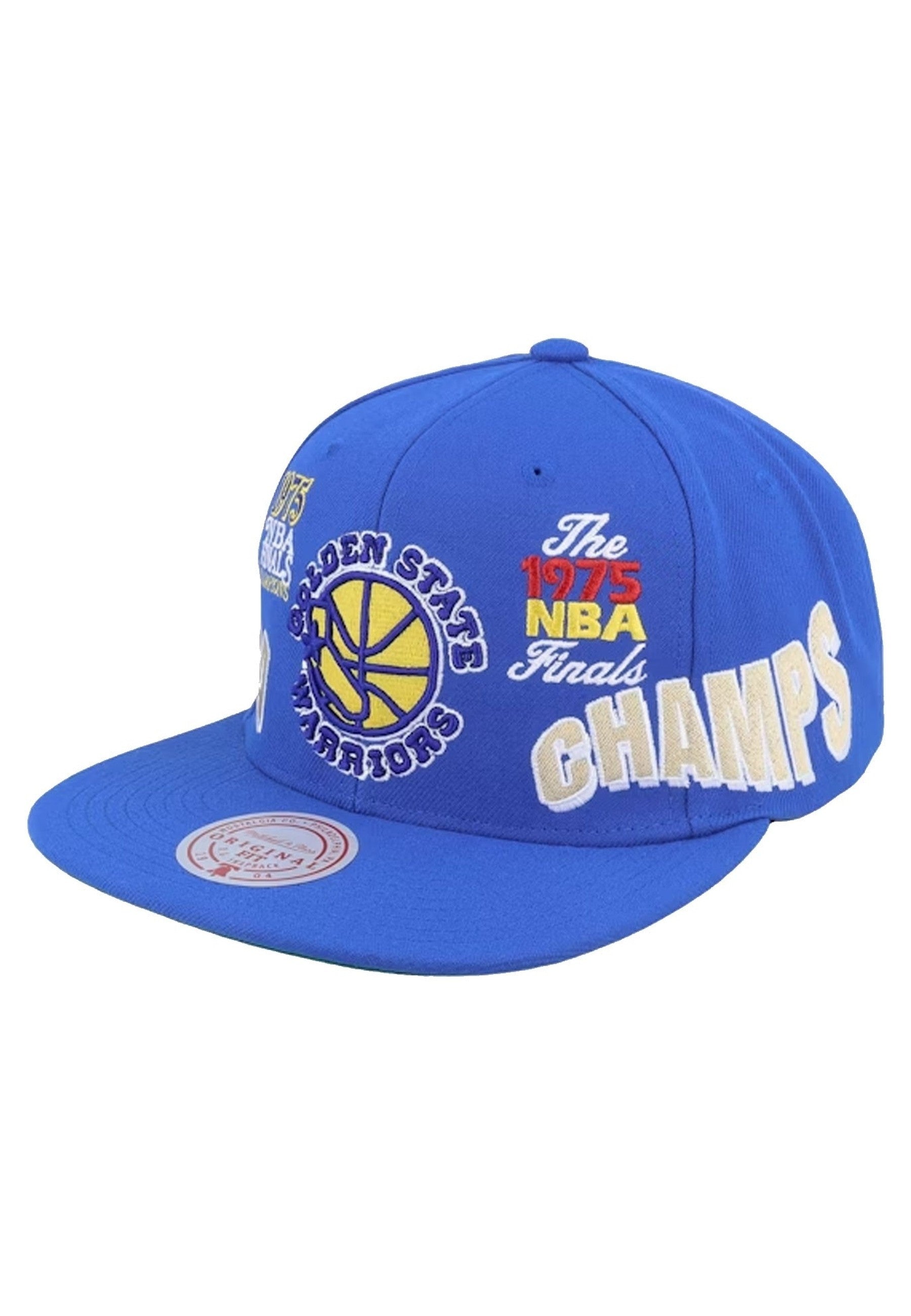 GORRA MITCHELL & NESS NEGRA GOLDEN STATE WORLD CHAMPS SNAPBACK HWC
