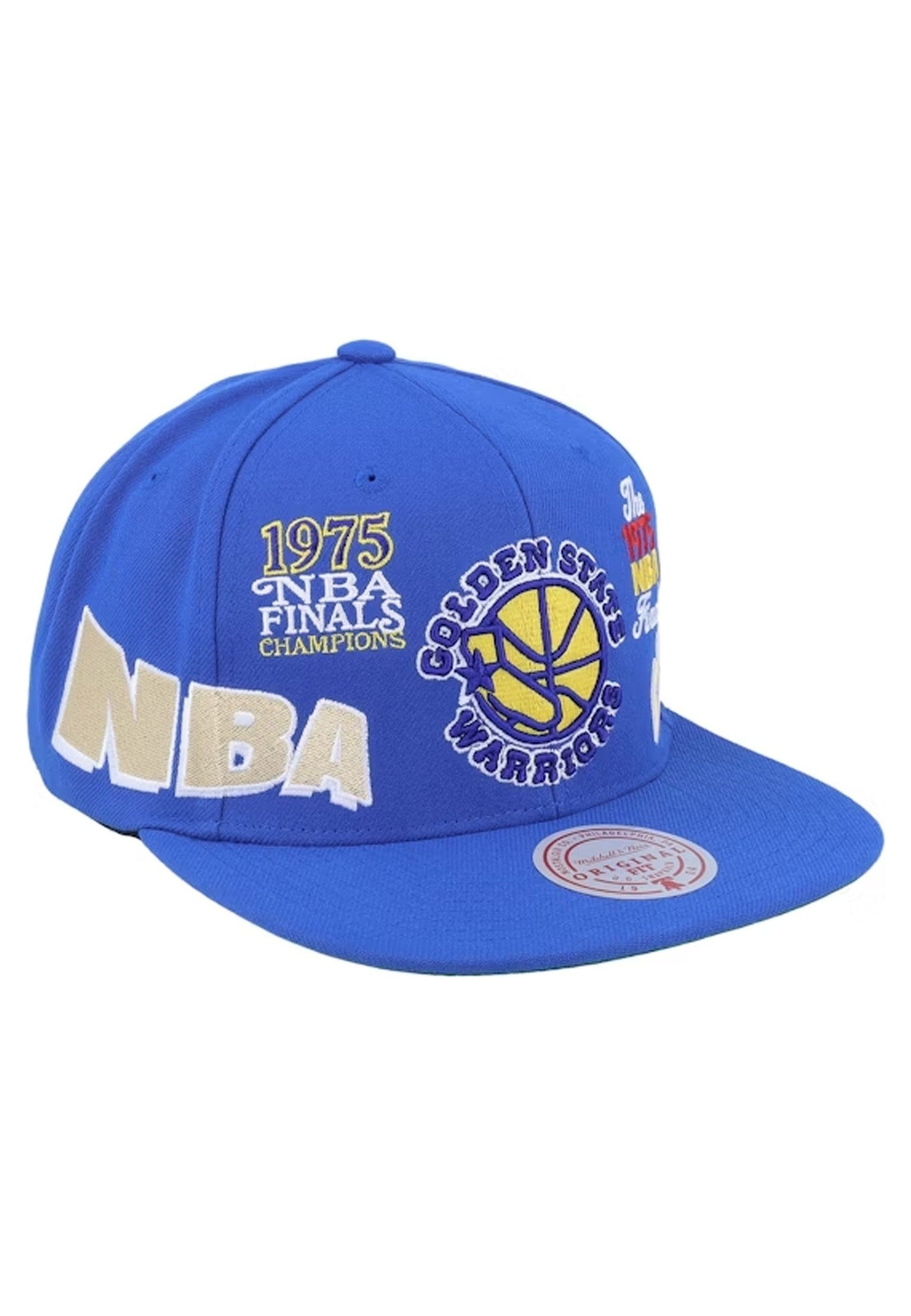 GORRA MITCHELL & NESS NEGRA GOLDEN STATE WORLD CHAMPS SNAPBACK HWC