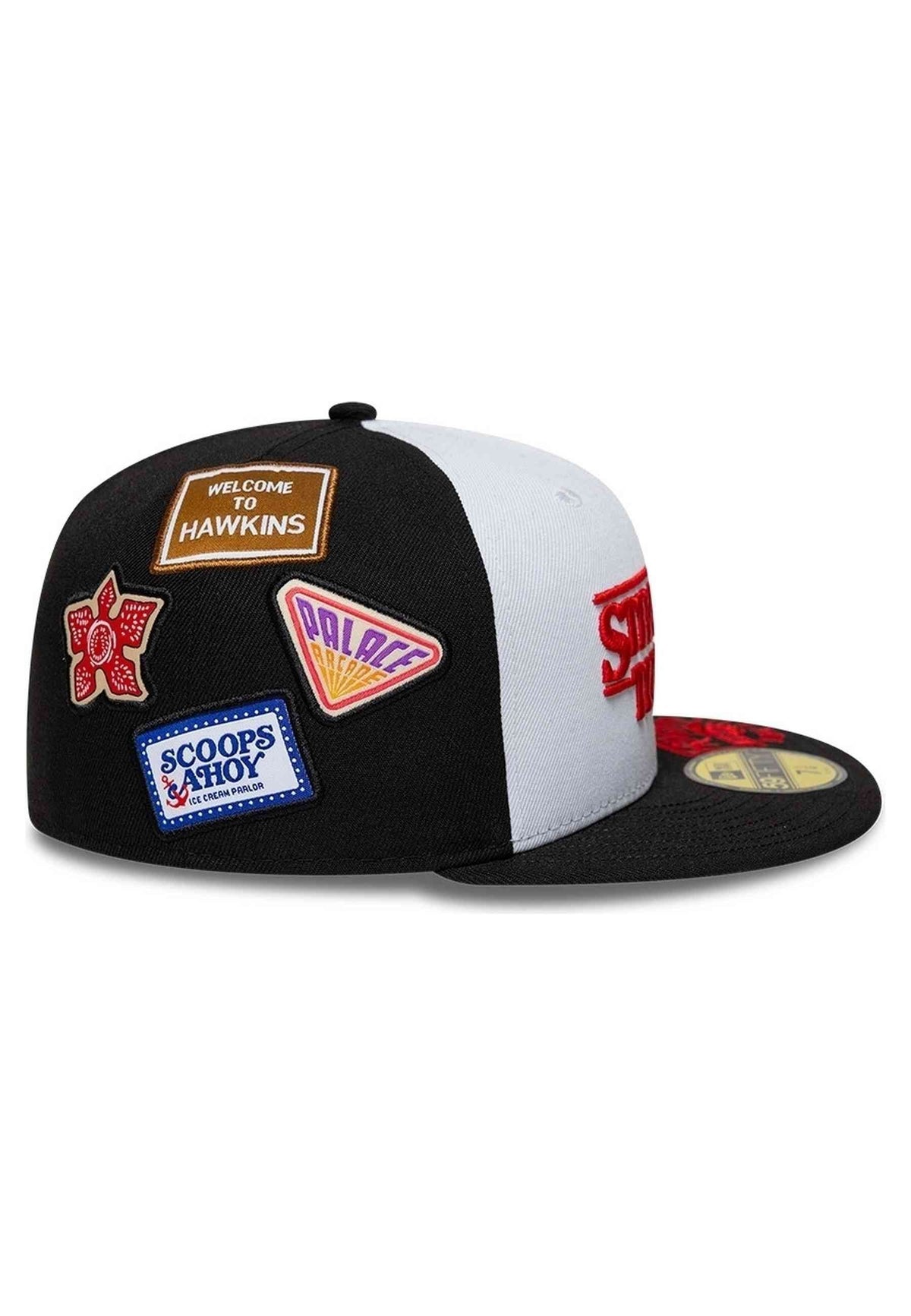 GORRA NEW ERA 59FIFTY STRANGER THINGS 10 YEARS NEGRA