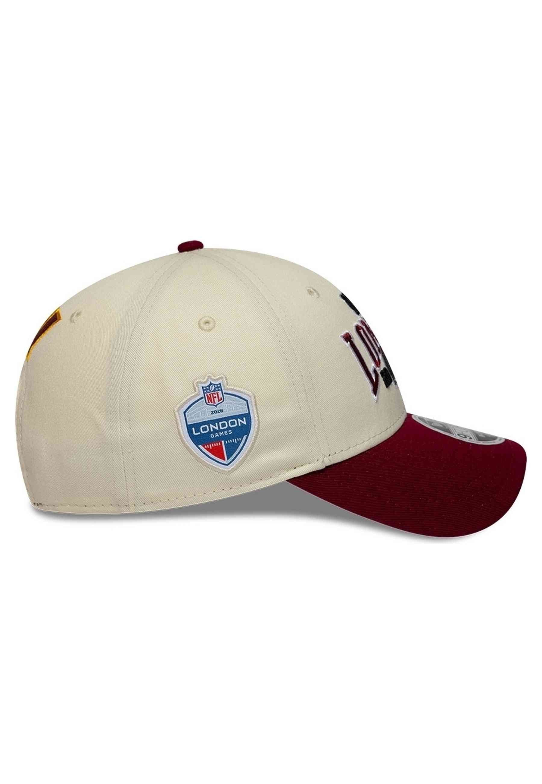 GORRA NEW ERA 9FORTY M-CROWN WASHINGTON COMMANDERS NFL LONDON GAMES BEIGE