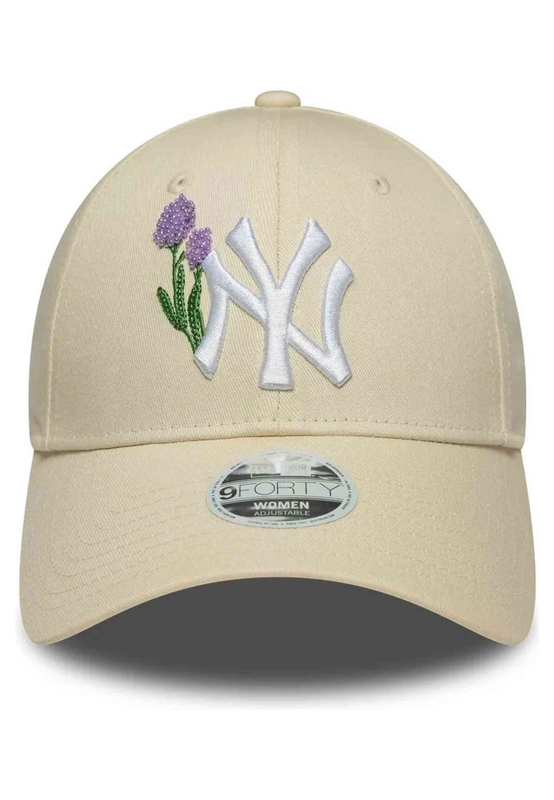 GORRA NEW ERA 9FORTY NEW YORK YANKEES WMNS BEADED BEIGE