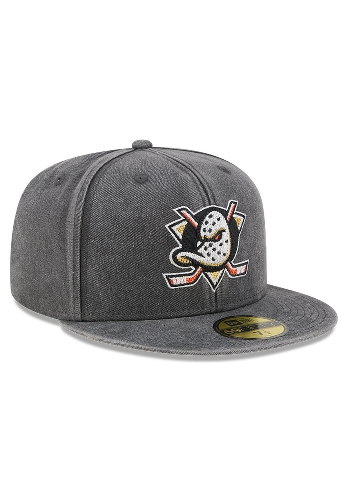gorra New Era Anaheim Ducks Evergreen 31200 Washed negra - vista 4