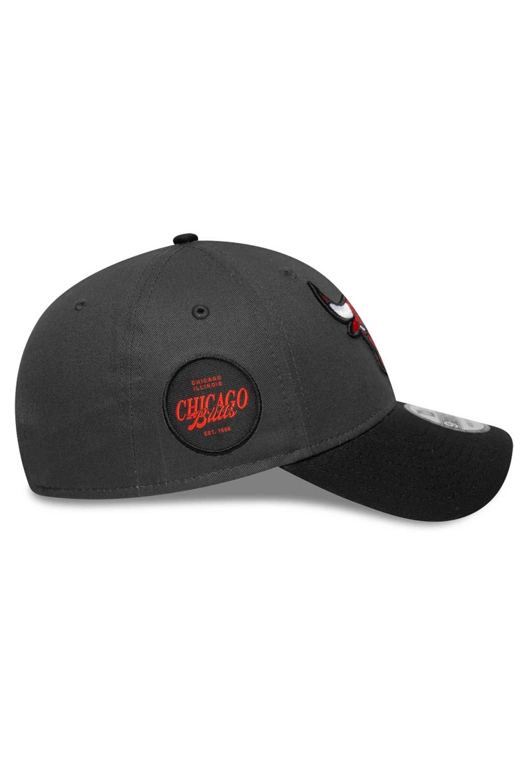 GORRA NEW ERA ANTRACITA BULLS SIDE PATCH 9FORTY CHIBUL