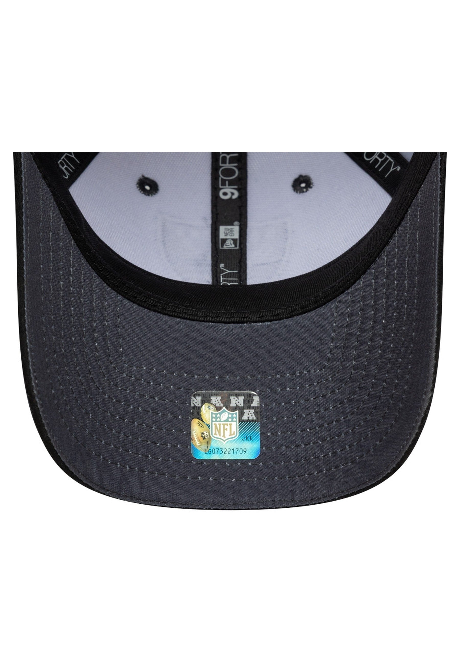 GORRA NEW ERA ANTRACITA RAIDERS MICROFIBRE 9FORTY LASRAI