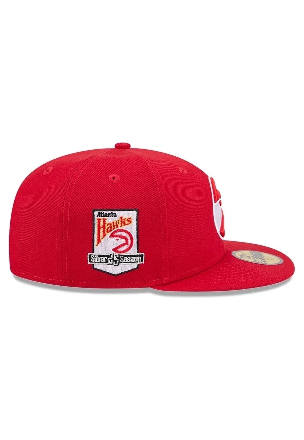 GORRA NEW ERA ATLANTA HAWKS 59FIFTY HARDWOOD CLASSIC ROJA