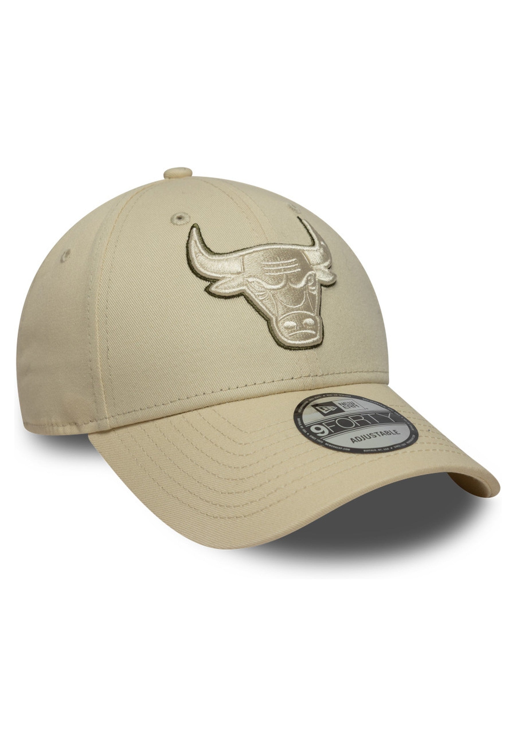 GORRA NEW ERA BEIGE BULLS TEAM OULTINE 9FORTY CHIBUL