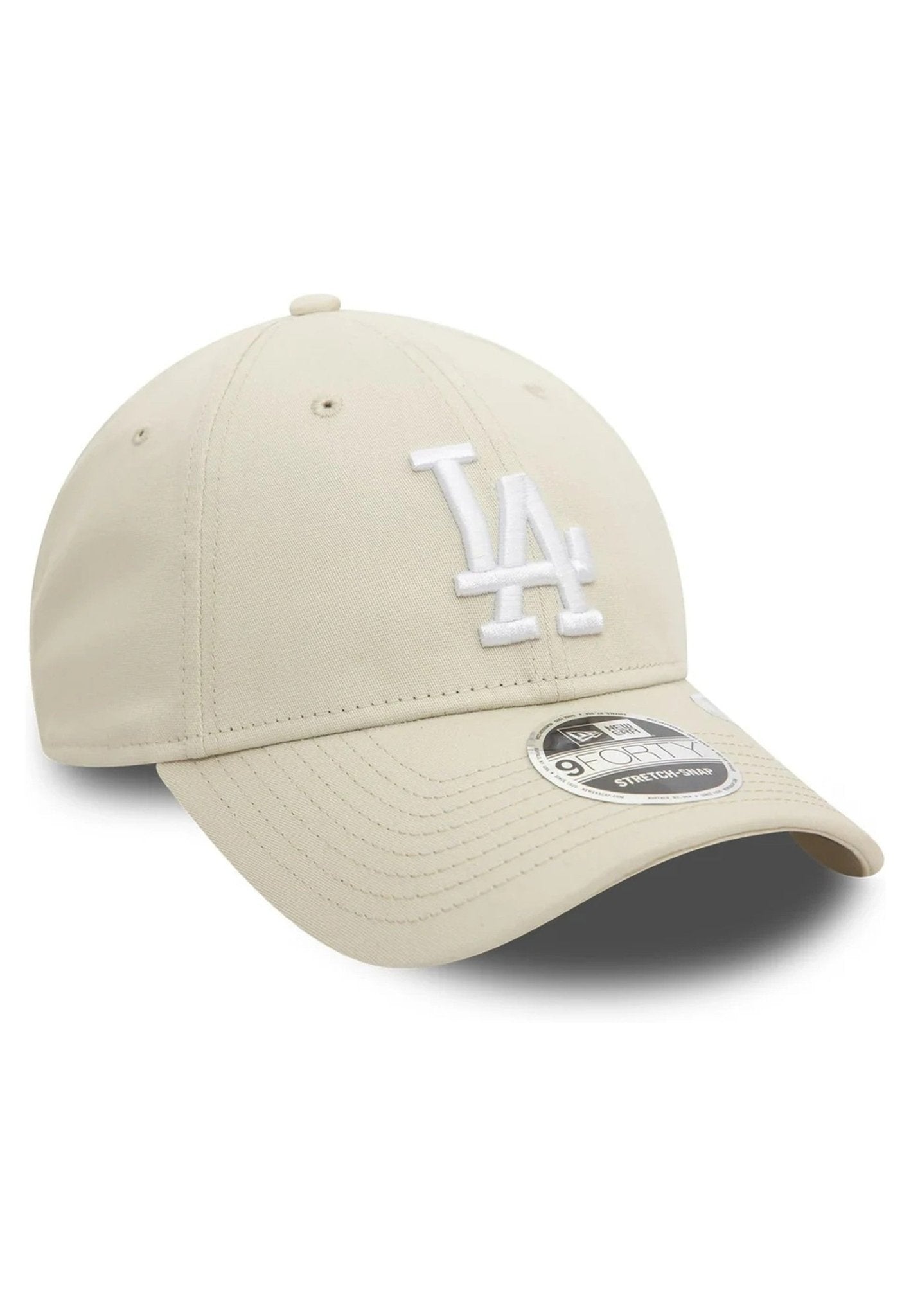 GORRA NEW ERA BEIGE DODGERS 9FORTY STRETCH SNAP LOSDOD - AREA ZERO