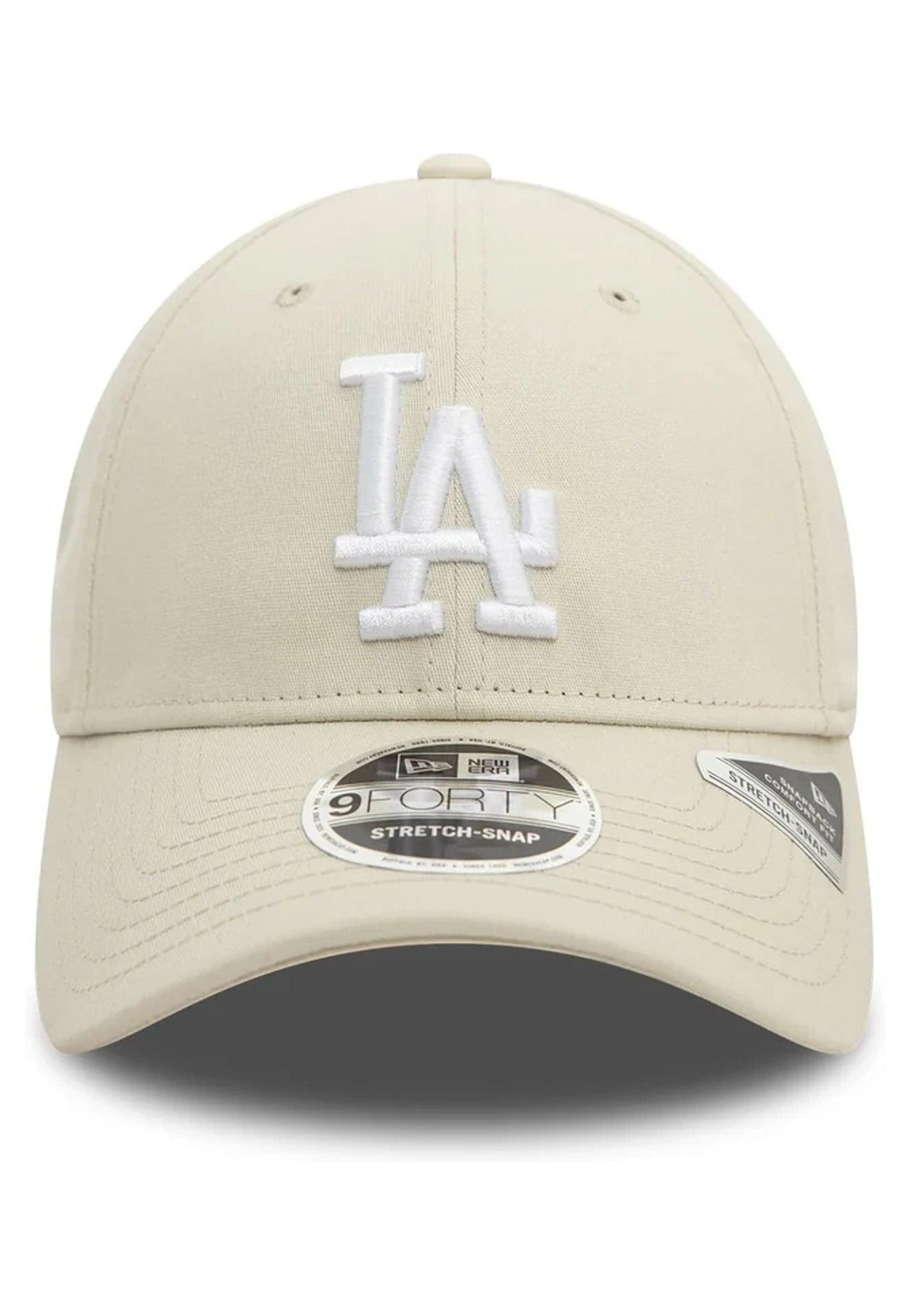 GORRA NEW ERA BEIGE DODGERS 9FORTY STRETCH SNAP LOSDOD - AREA ZERO
