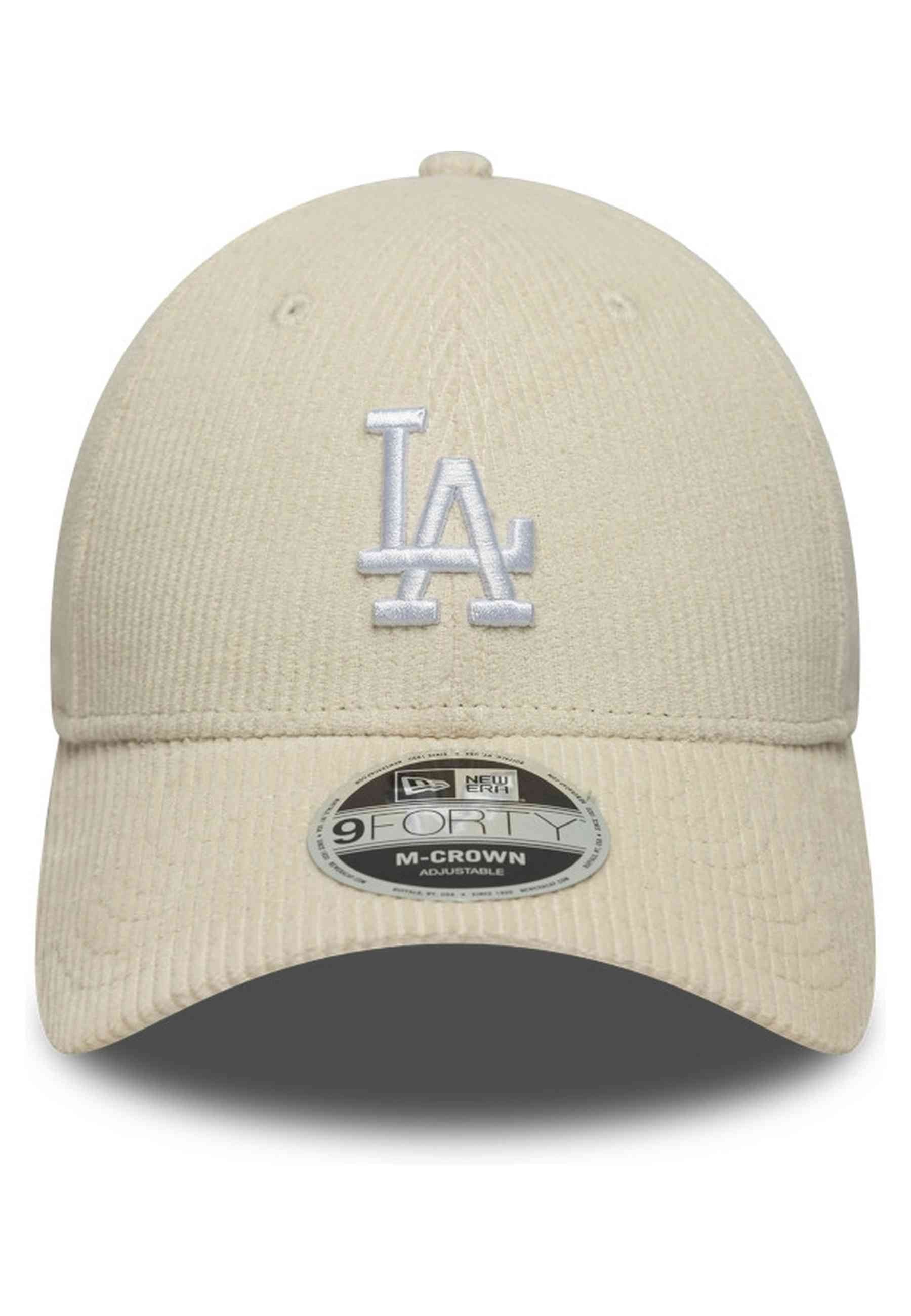 GORRA NEW ERA BEIGE DODGERS CORD 9FORTY MC LOSDOD