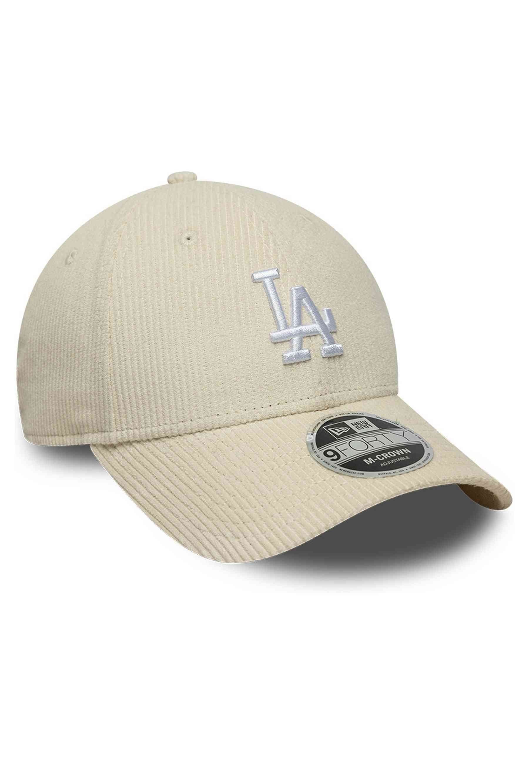 GORRA NEW ERA BEIGE DODGERS CORD 9FORTY MC LOSDOD