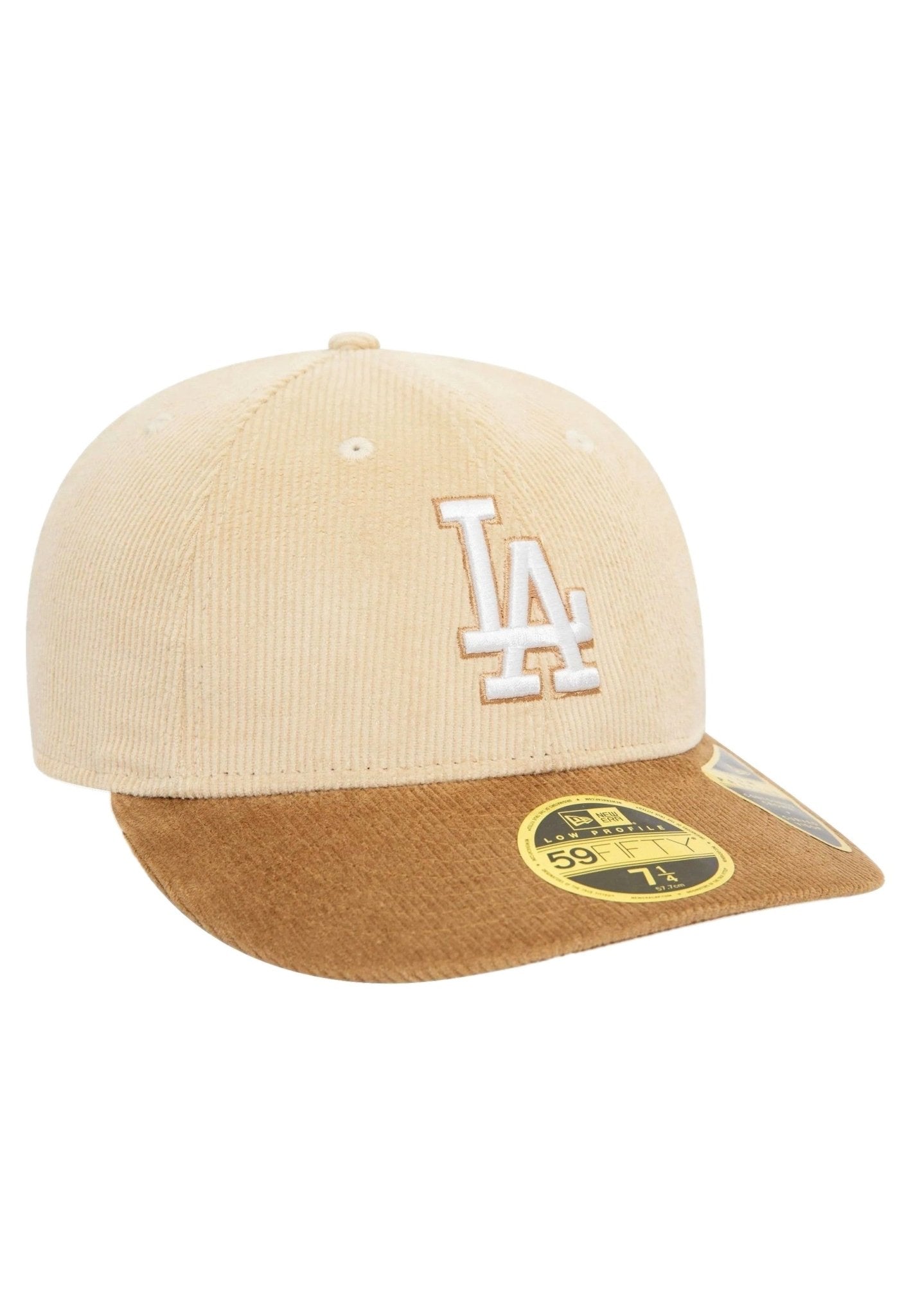 GORRA NEW ERA BEIGE DODGERS CORD LP 59FIFTY LOSDOD - AREA ZERO