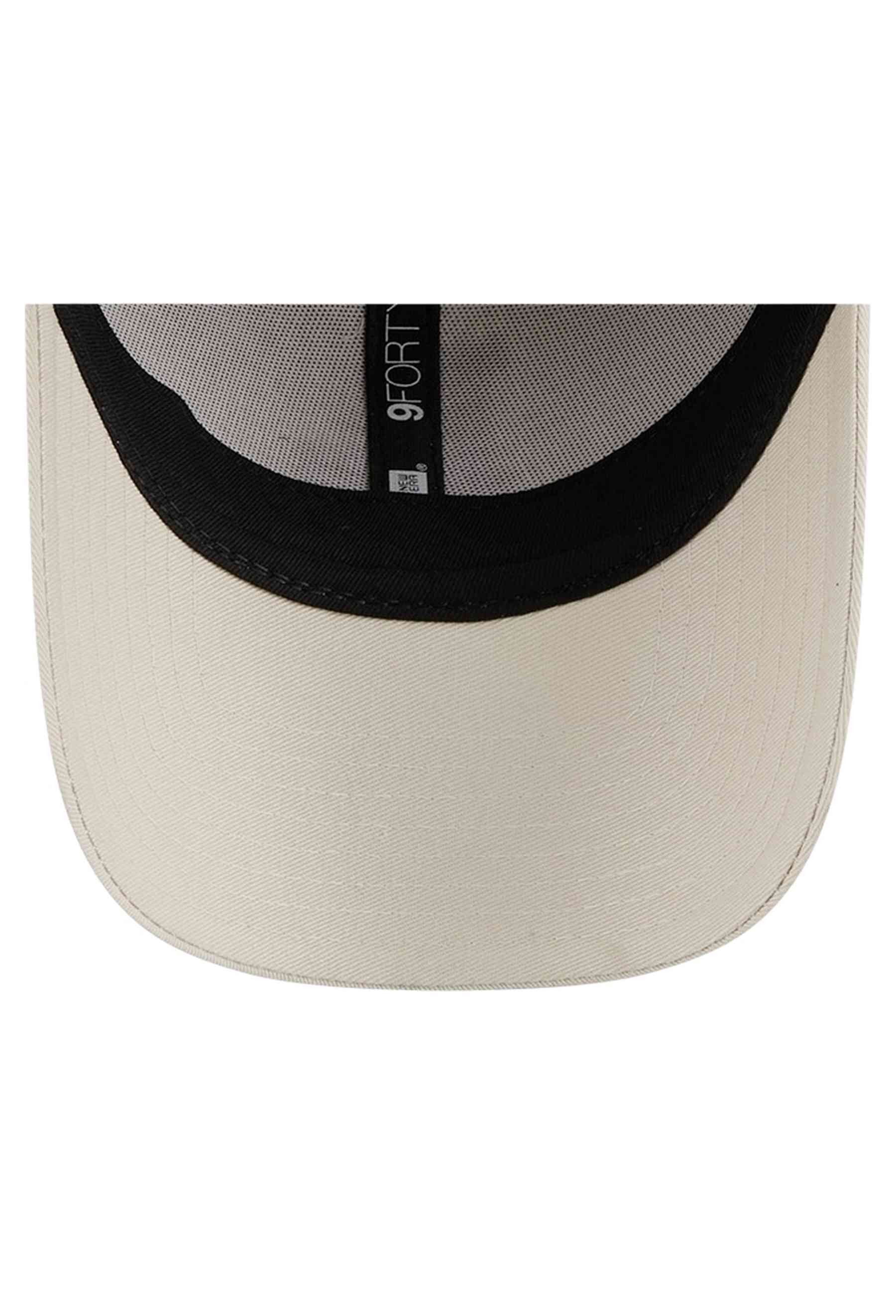 GORRA NEW ERA BEIGE DODGERS FAUX PONY INFILL 9FORTY LOSDOD