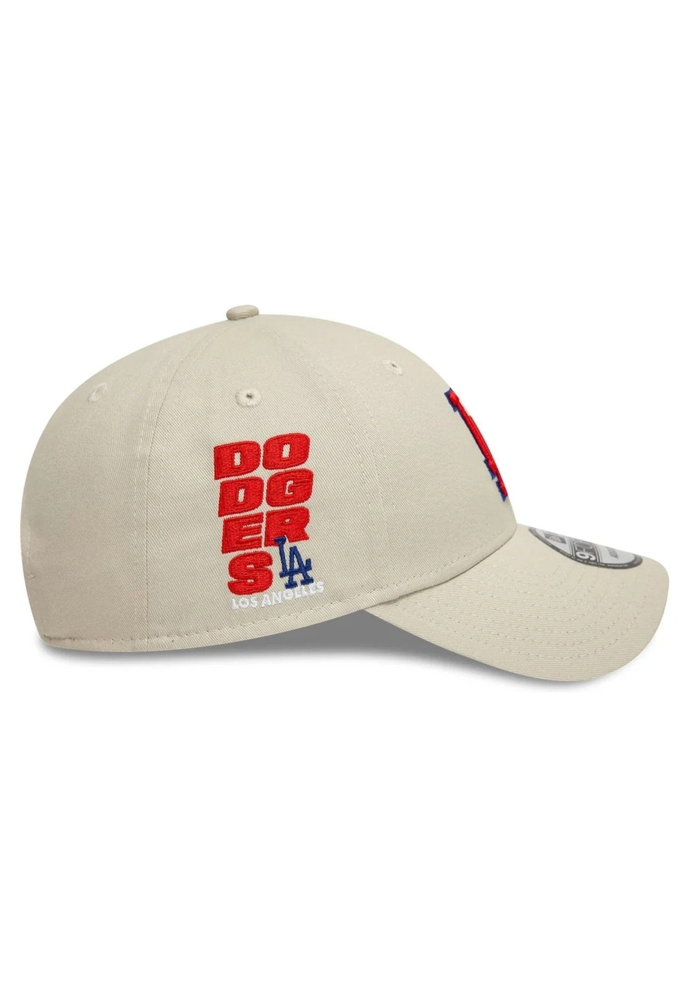 GORRA NEW ERA BEIGE DODGERS SIDE PATCH 9FORTY LOSDOD - AREA ZERO