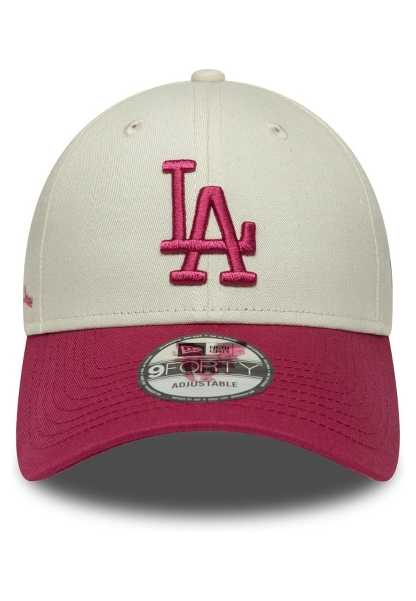 GORRA NEW ERA BEIGE DODGERS SIDE SCRIPT 9FORTY LOSDOD - AREA ZERO