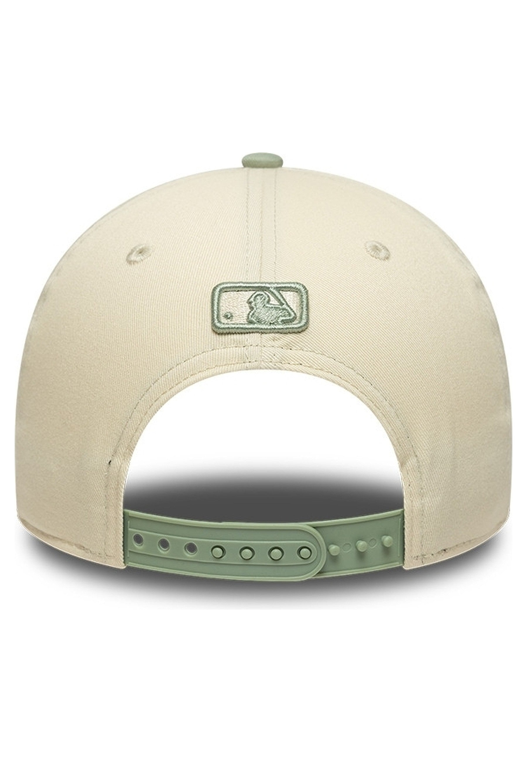 GORRA NEW ERA BEIGE DODGERS SIDE SCRIPT 9FORTY MCROWN LOSDOD