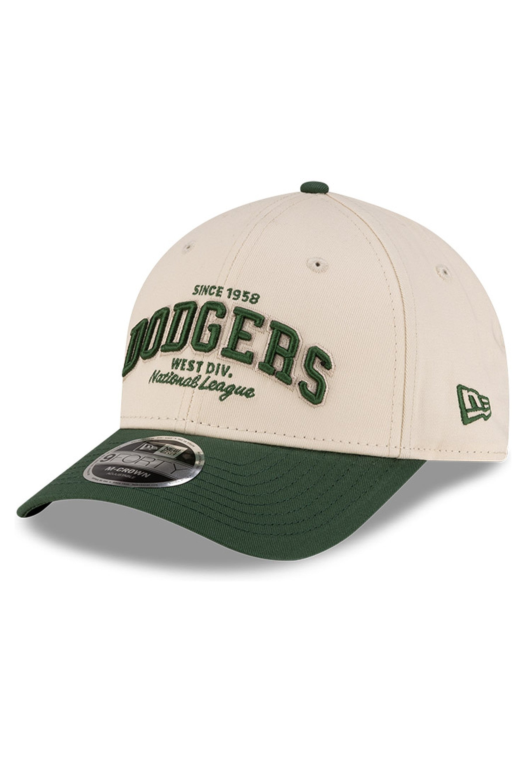 GORRA NEW ERA BEIGE DODGERS WORDMARK 9FORTY MC LOSDOD