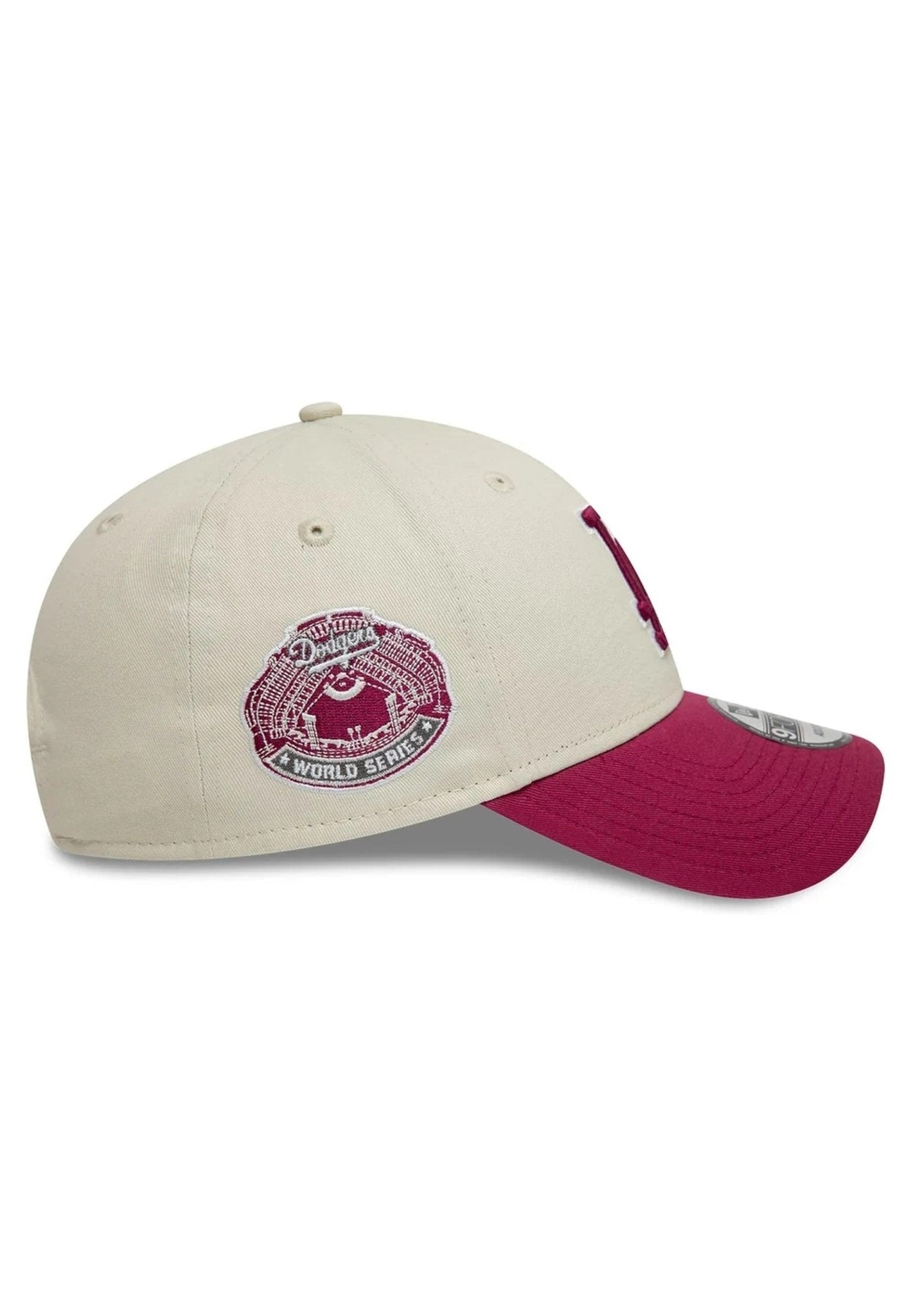 GORRA NEW ERA BEIGE DODGERS WS PATCH 9FORTY LOSDODCO - AREA ZERO