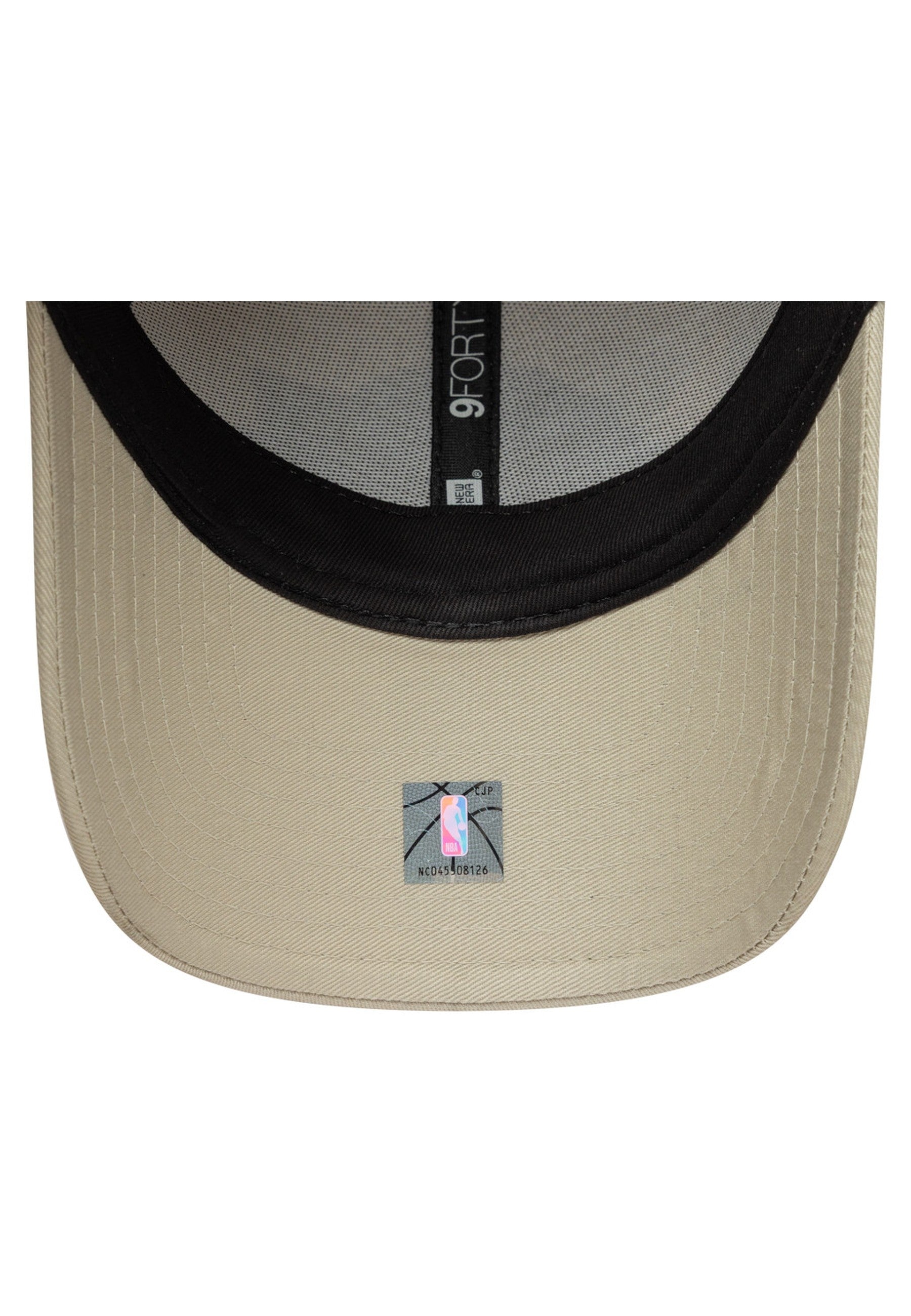 GORRA NEW ERA BEIGE LAKERS METALLIC 9FORTY LOSLAK