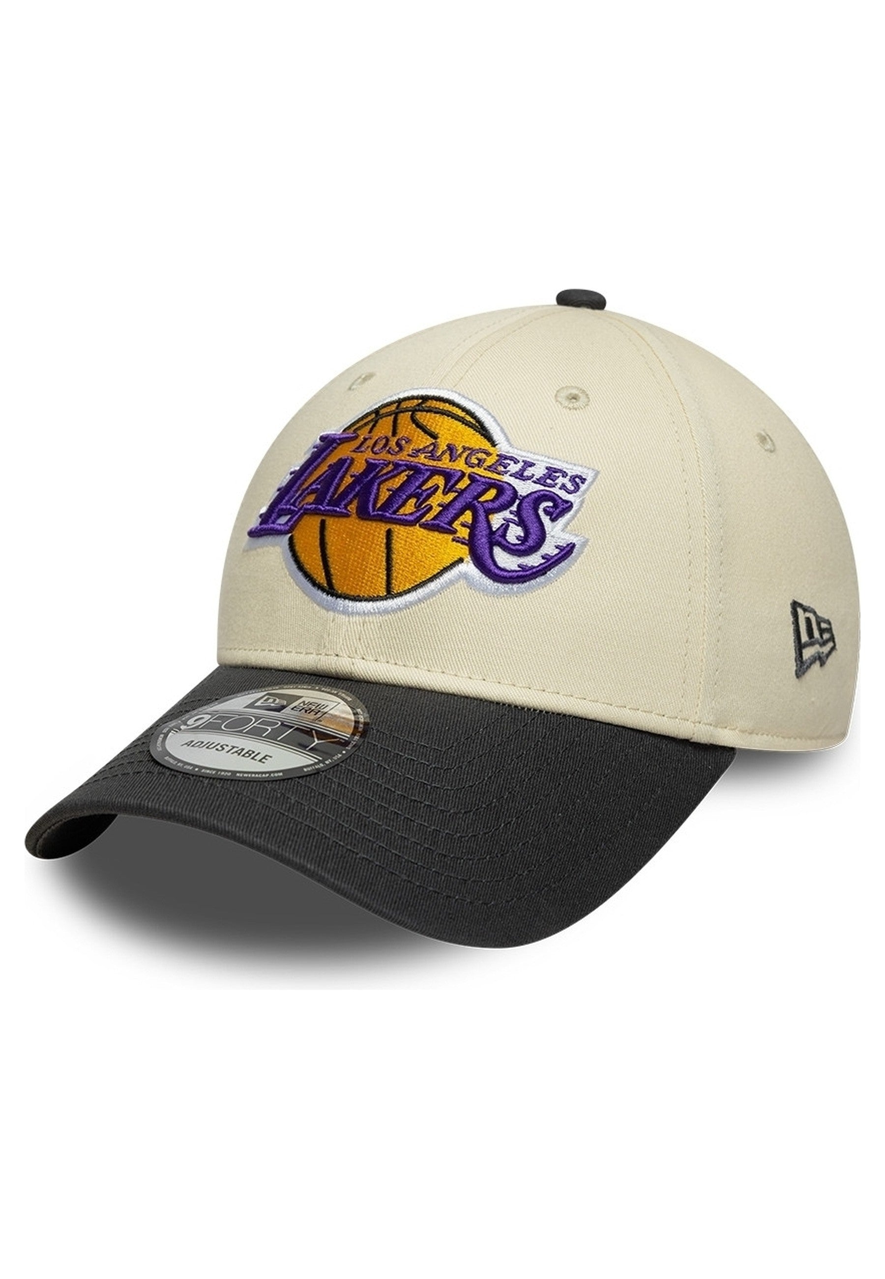 GORRA NEW ERA BEIGE LAKERS NBA COLOURBLOCK 9FORTY LOSLAK