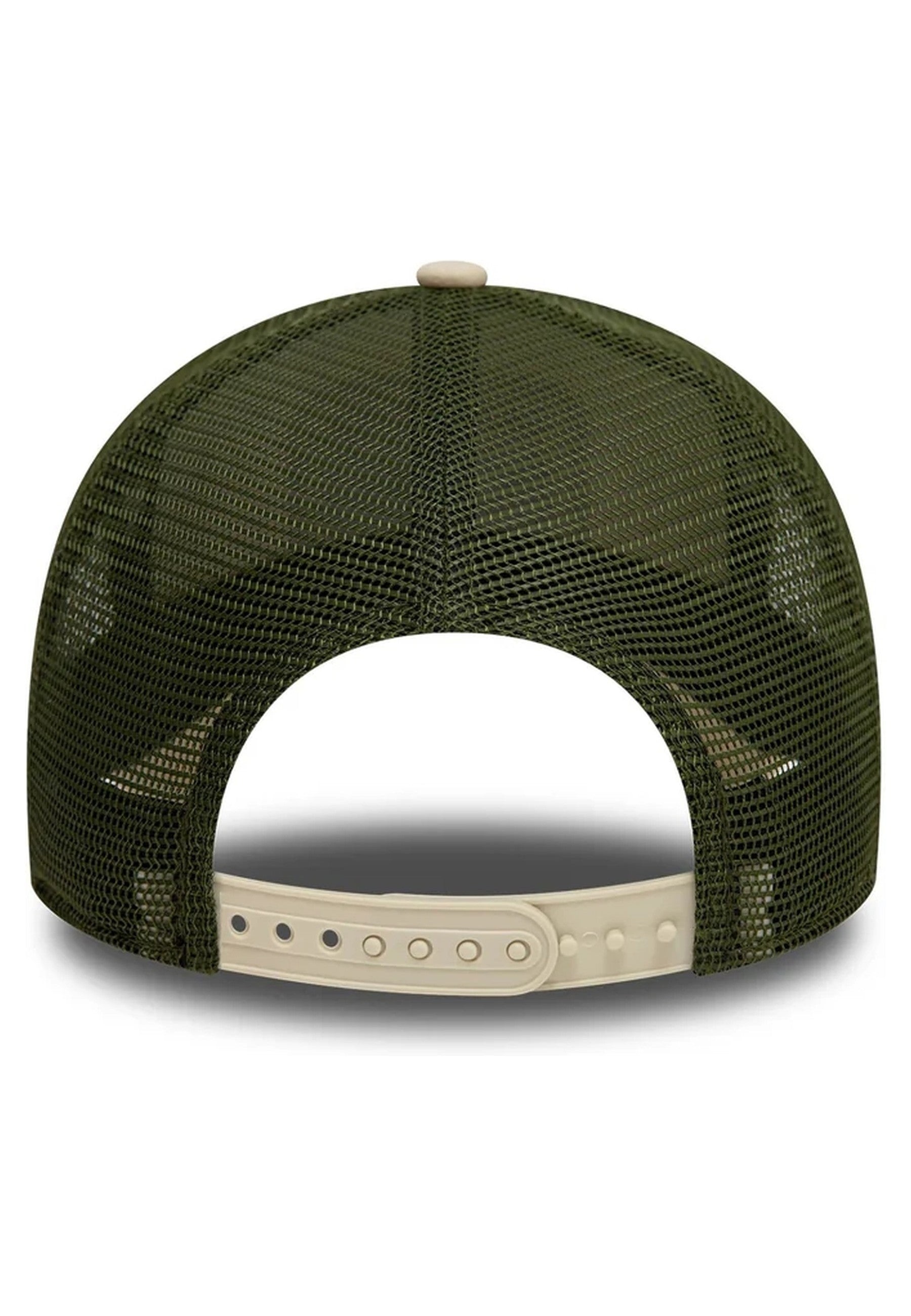 GORRA NEW ERA BEIGE NE PATCH TRUCKER NEWERA