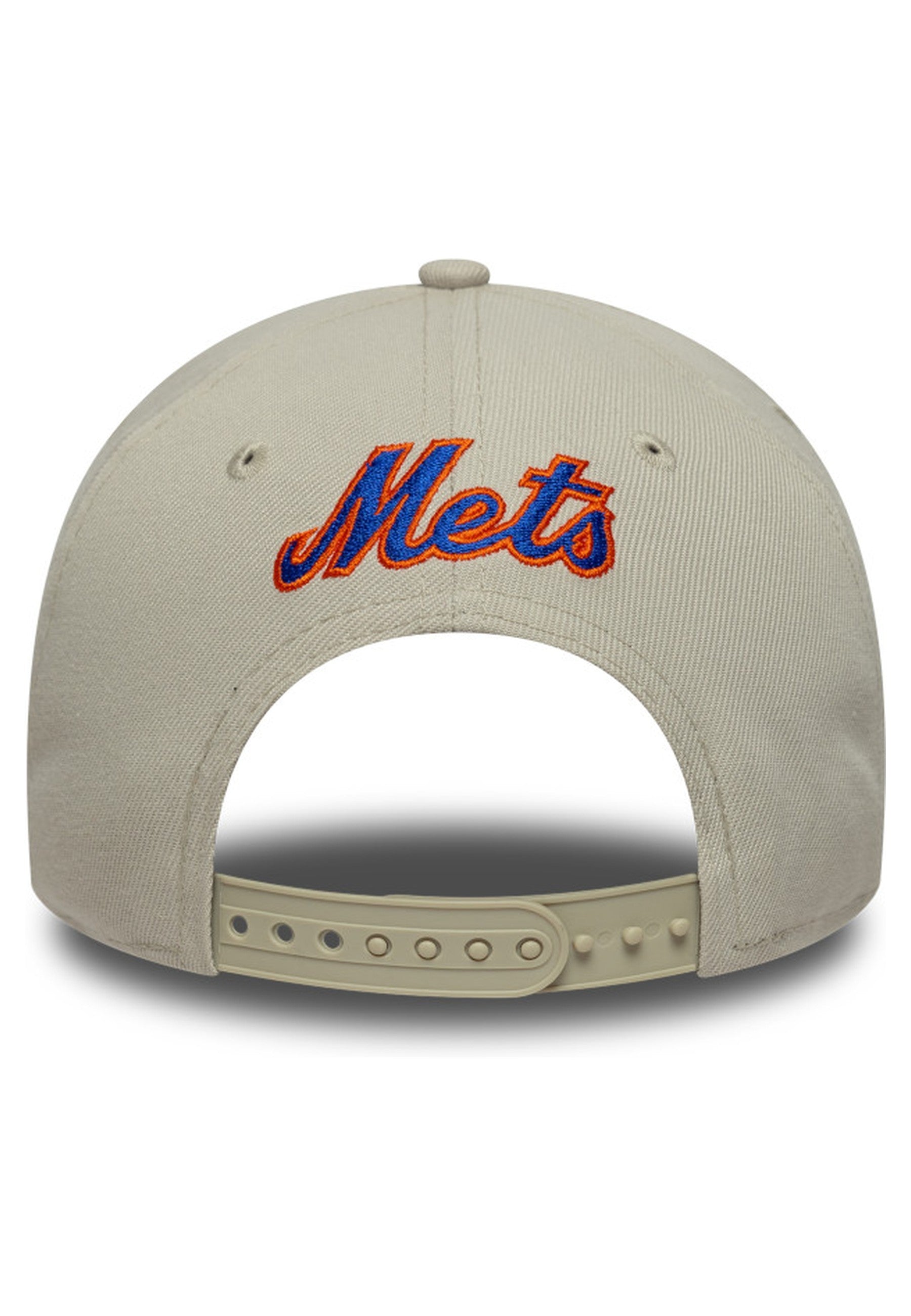 GORRA NEW ERA BEIGE NY METS OUTLINE SCRIPT EFRAME NEYMET